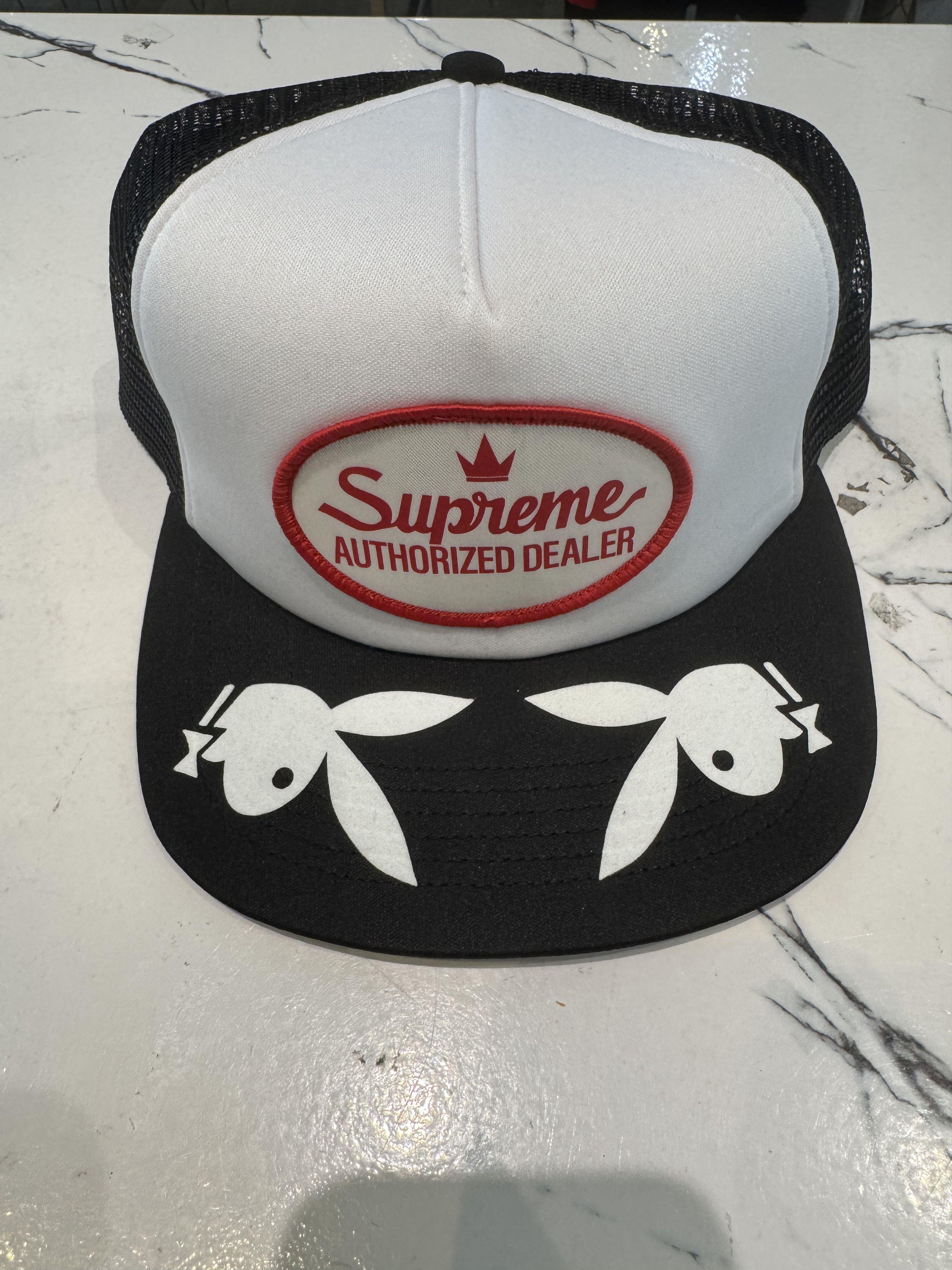 Supreme Supreme®/Playboy® Mesh Back 5-Panel Black Size ONE SIZE - 1 Thumbnail