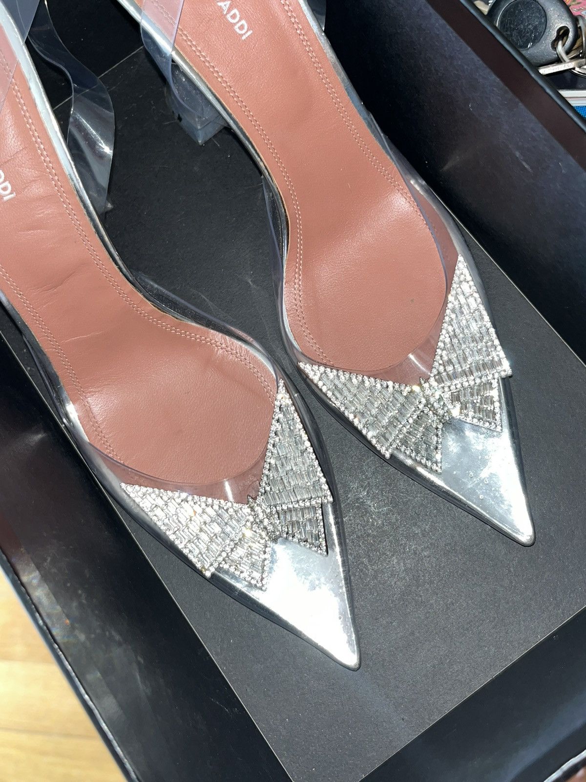 Amina Muaddi Clear heels Size US 9.5 / IT 39.5 - 5 Thumbnail