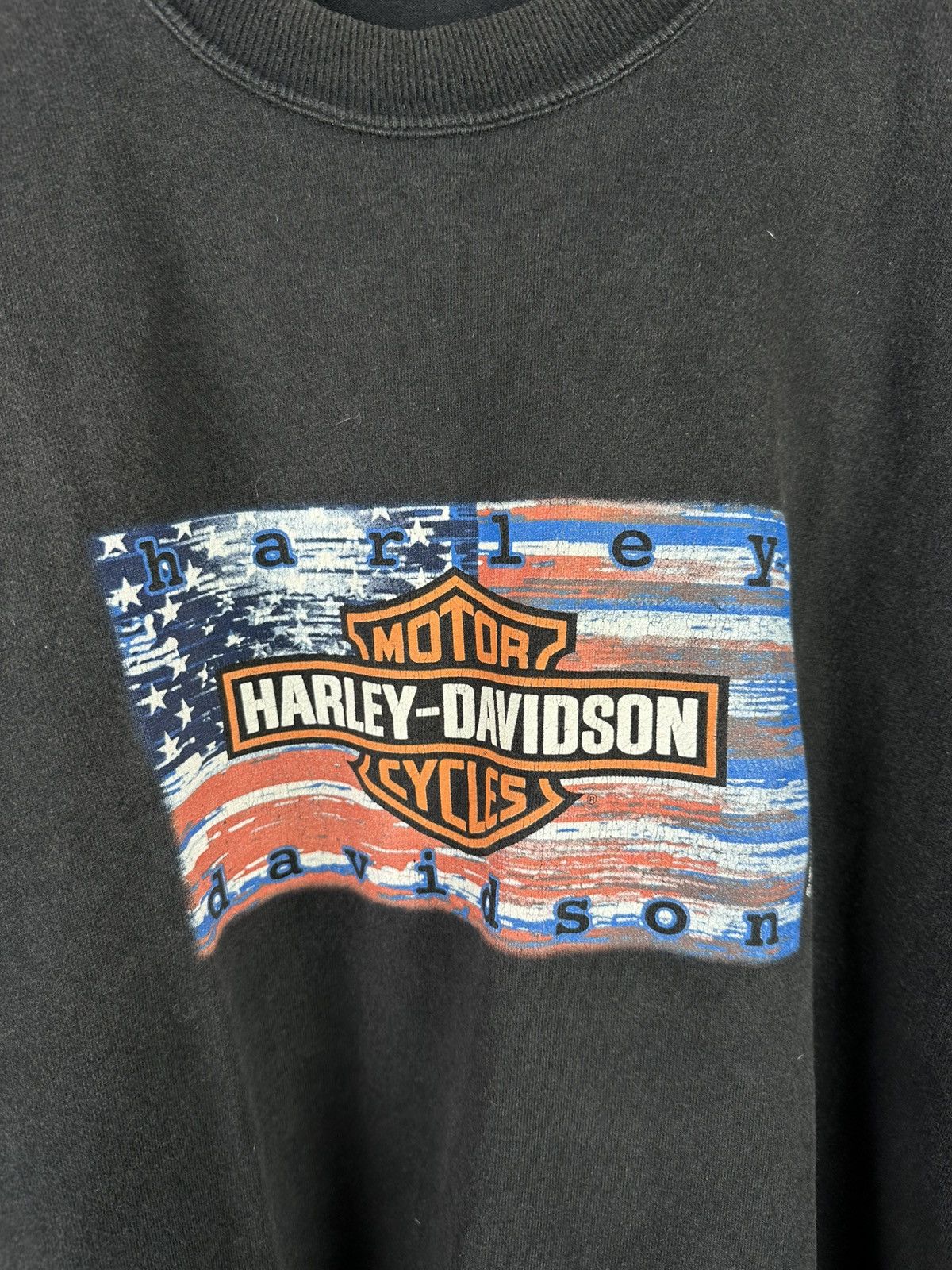 Harley Davidson × Vintage Harley Davidson Motorcycle - 1997 T-shirt Made in USA Size US XL / EU 56 / 4 - 5 Thumbnail