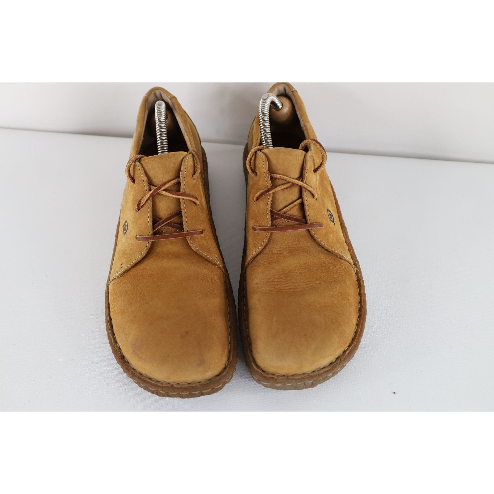 Born Born Distressed Nubuck Suede Leather Moccasin Shoes Size US 11 / IT 41 - 2 Thumbnail