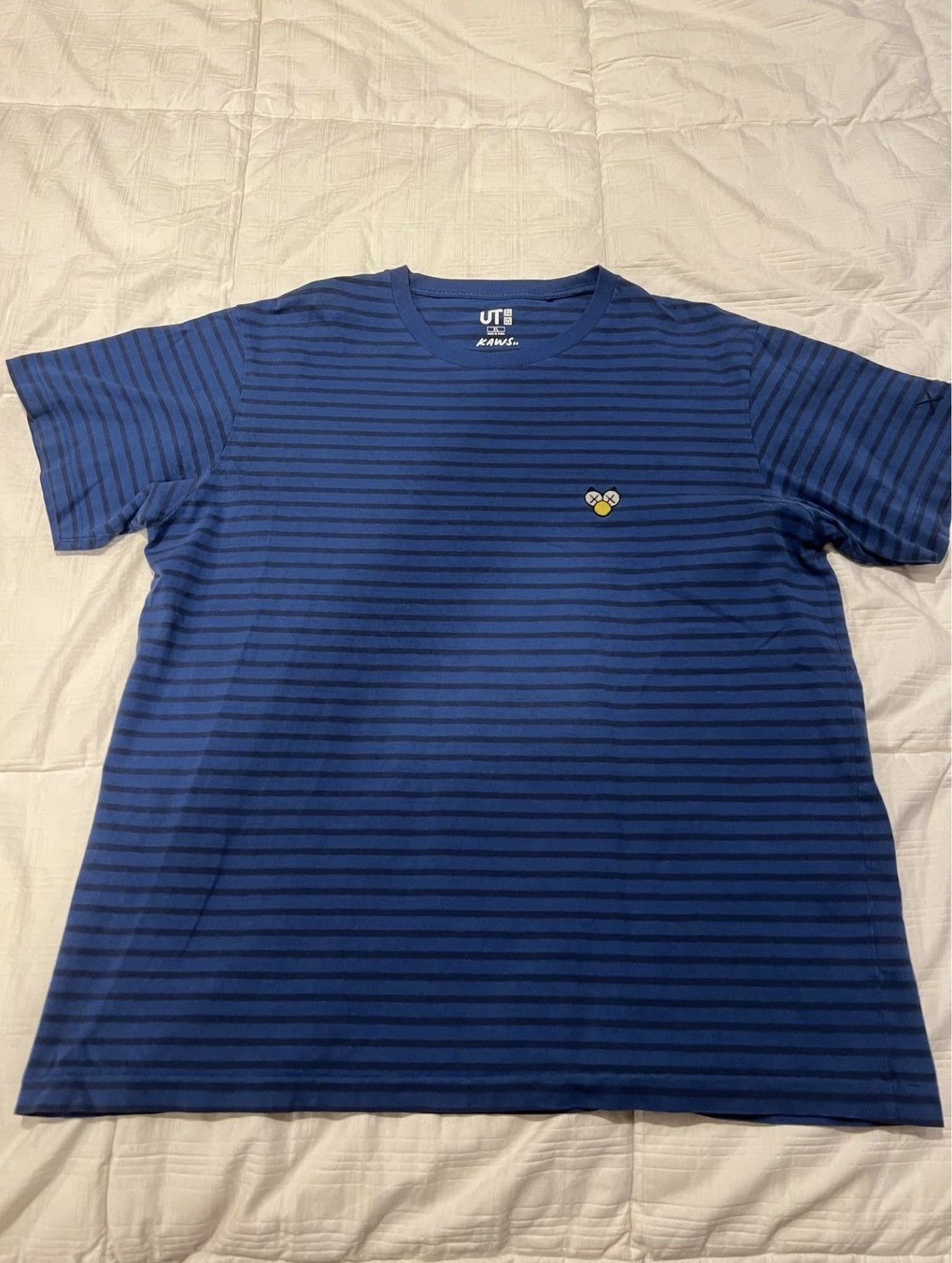 Kaws × Uniqlo Kaws x Uniqlo x Sesame Street Striped T-Shirt Size US XL / EU 56 / 4 - 1 Thumbnail