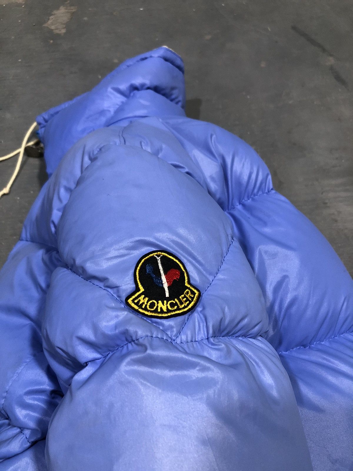 Asics × Moncler Vintage Moncler Skiwear Asics Down Jacket Size US S / EU 44-46 / 1 - 7 Thumbnail