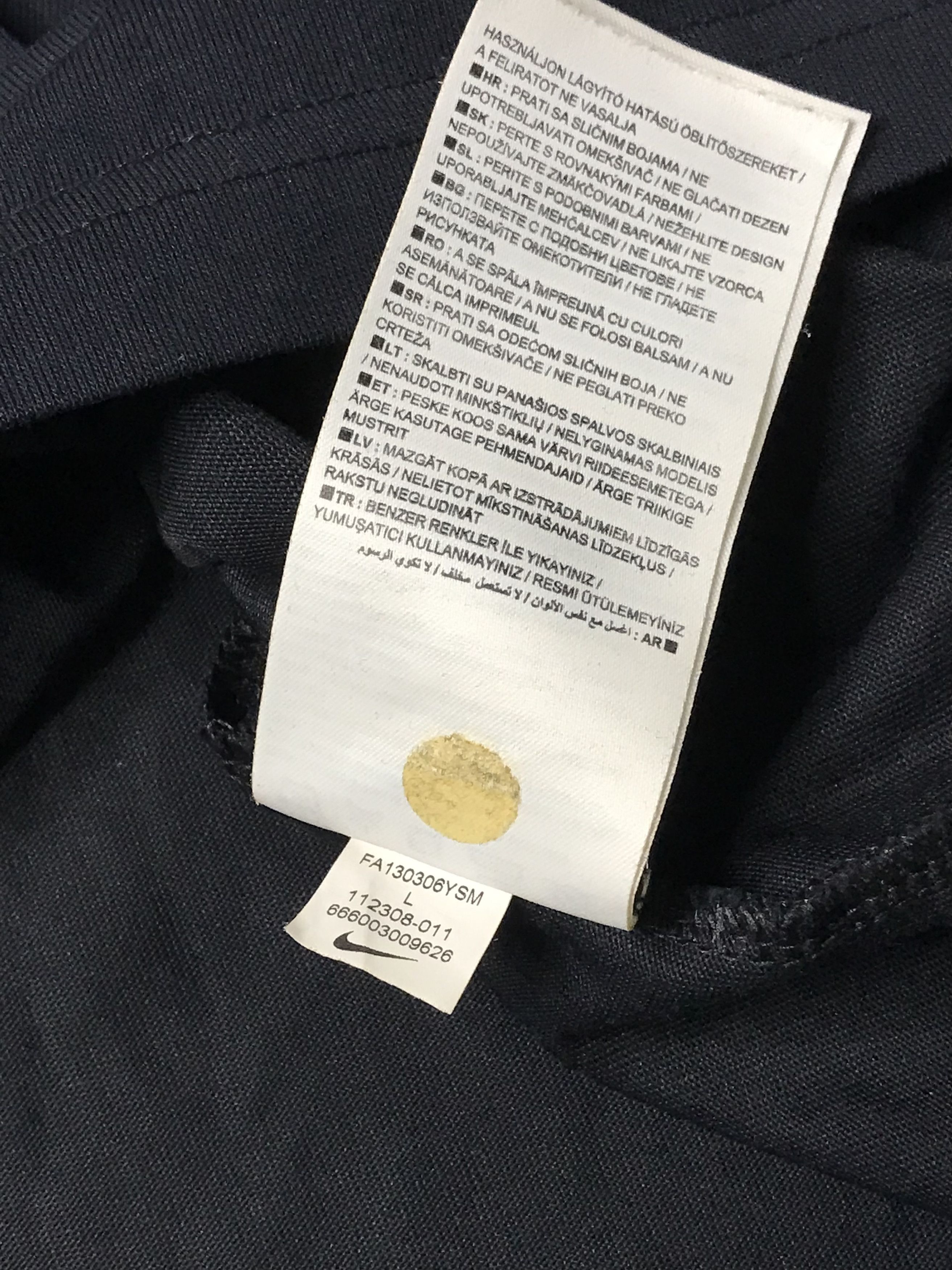Nike × Vintage Nike 90s turtle neck vintage long sleeved drill men’s Size US L / EU 52-54 / 3 - 7 Thumbnail