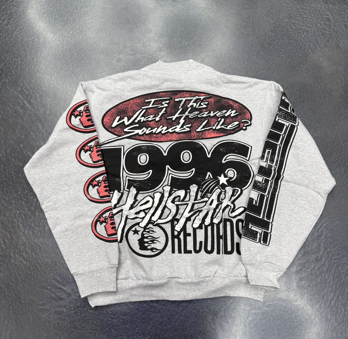 HELLSTAR Hellstar Records Crewneck (Overseas Exclusive) Size US L / EU 52-54 / 3 - 8 Thumbnail