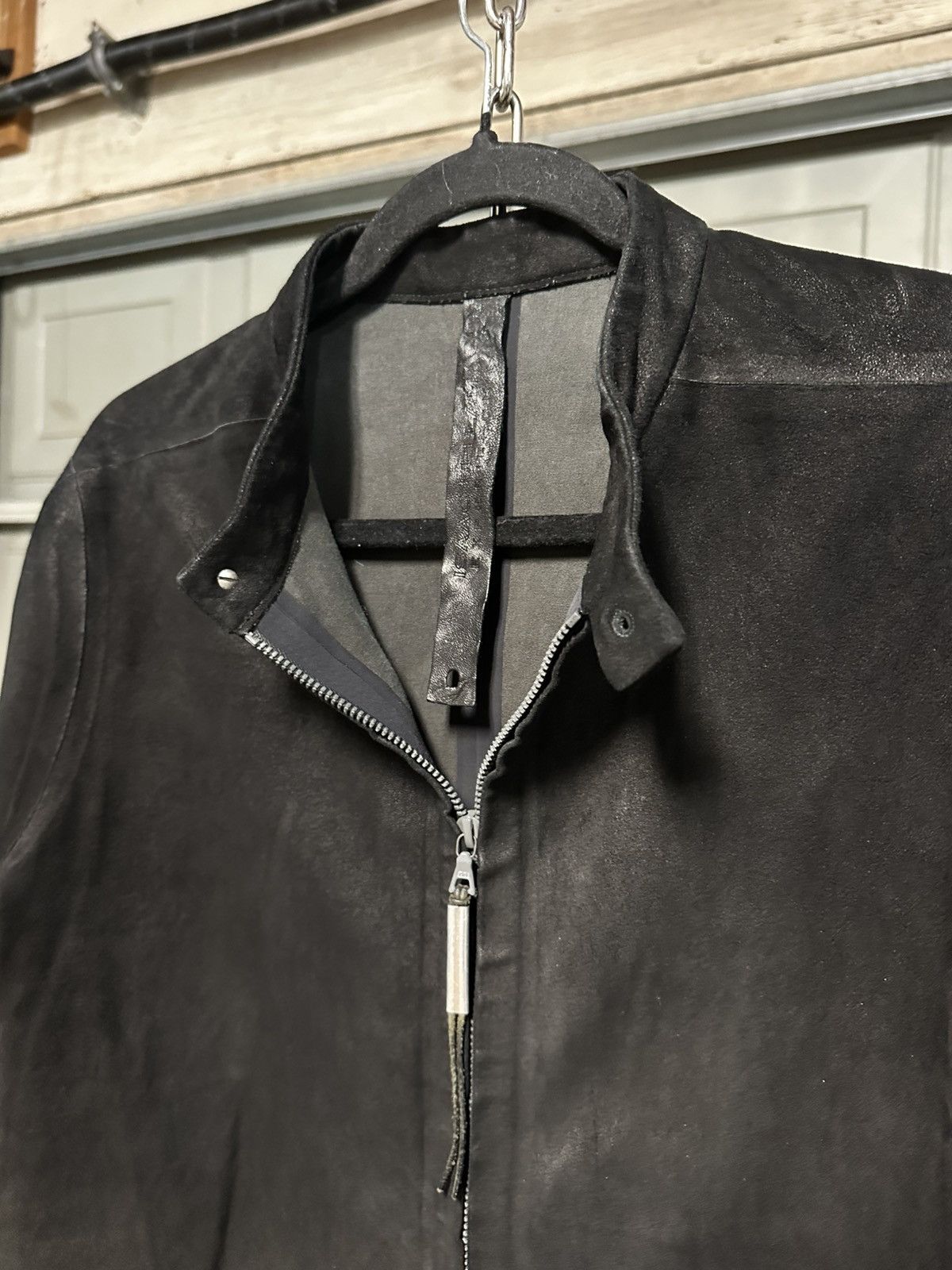 Isaac Sellam Experience Isaac Sellam Seam Taped Lamb Leather Jacket Size US L / EU 52-54 / 3 - 2 Thumbnail