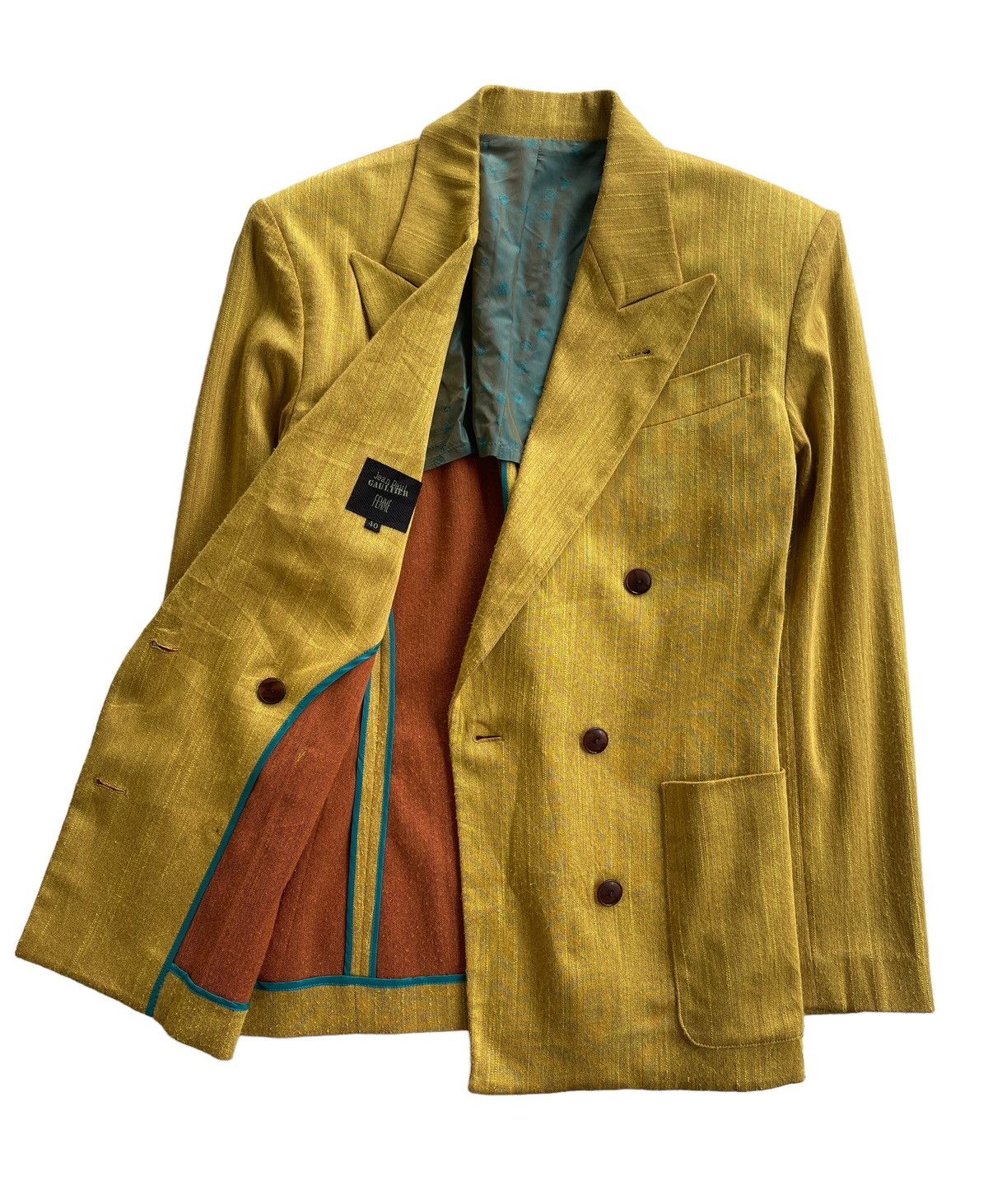Jean Paul Gaultier JPG DOUBLE BREASTED JACKET Size US XS / EU 42 / 0 - 2 Thumbnail