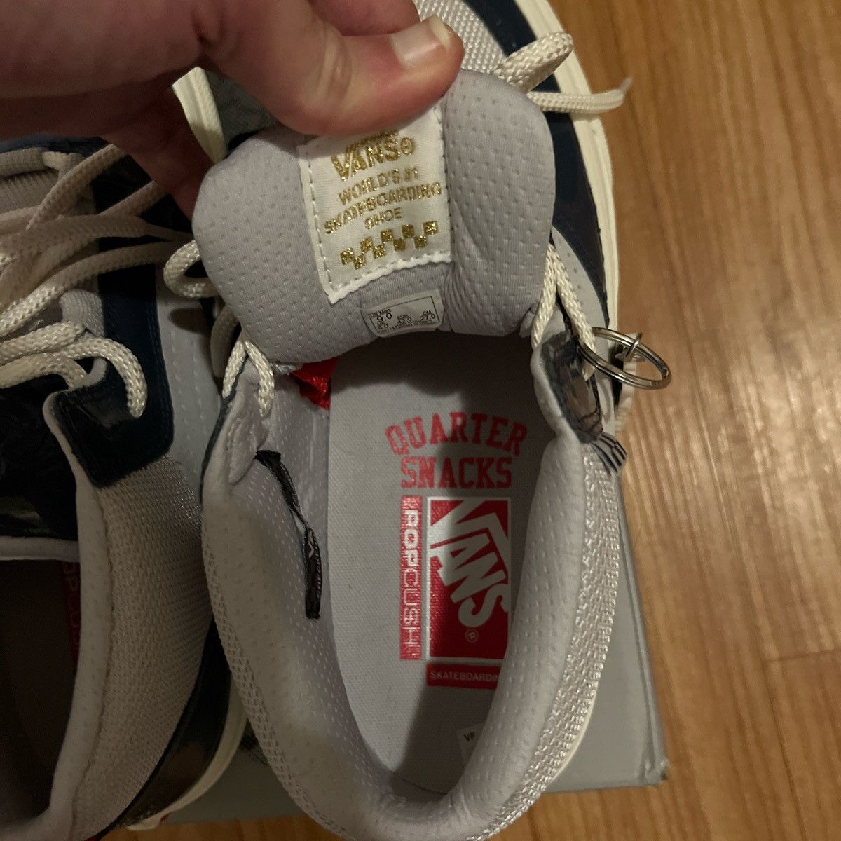 Vans Vans X Quartersnacks Blue Skate MC 96 VCU Size US 9 / EU 42 - 5 Thumbnail