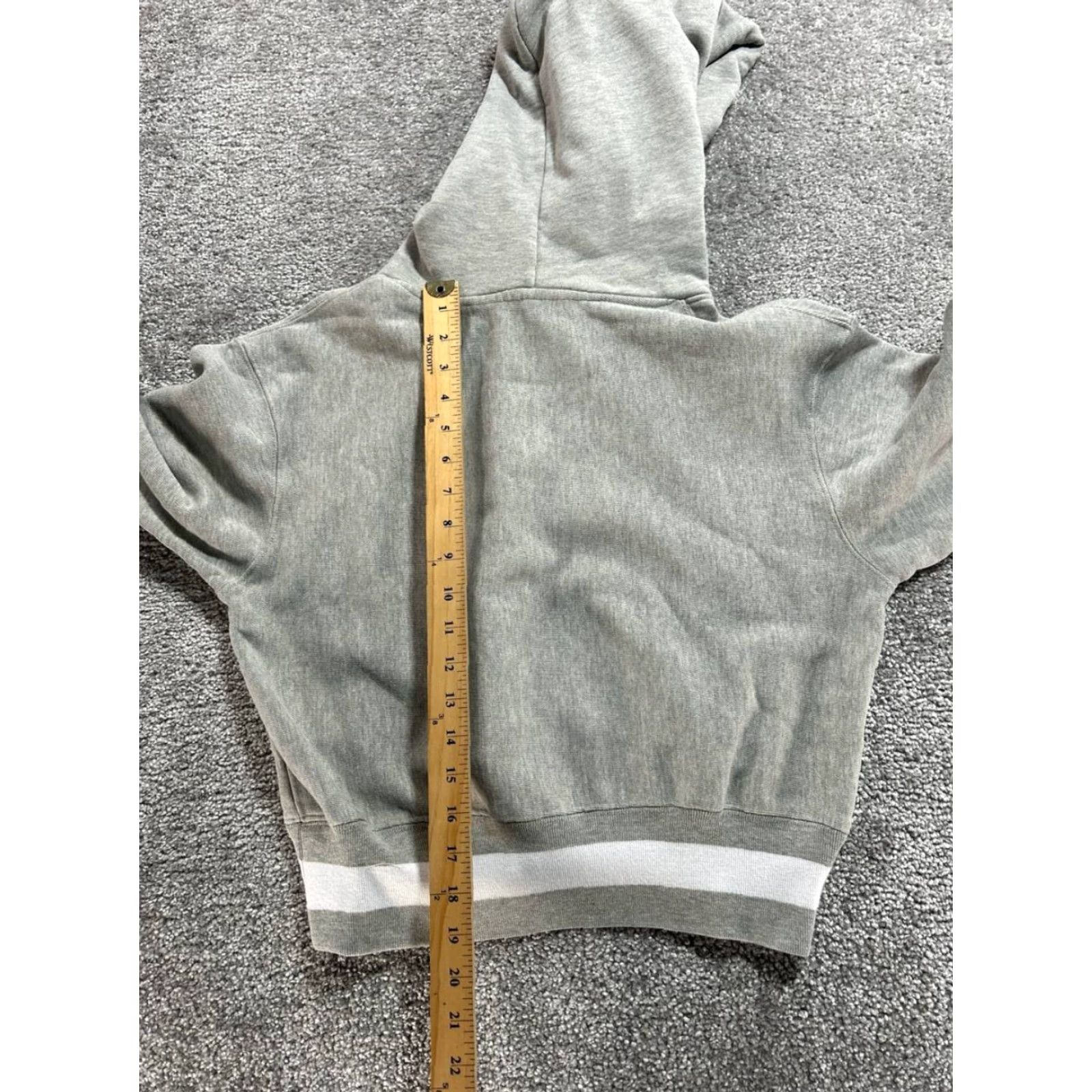 Champion Champion Hoodie Reverse Weave Visitation Cropped Womens Small Gray New Size S / US 4 / IT 40 - 5 Thumbnail