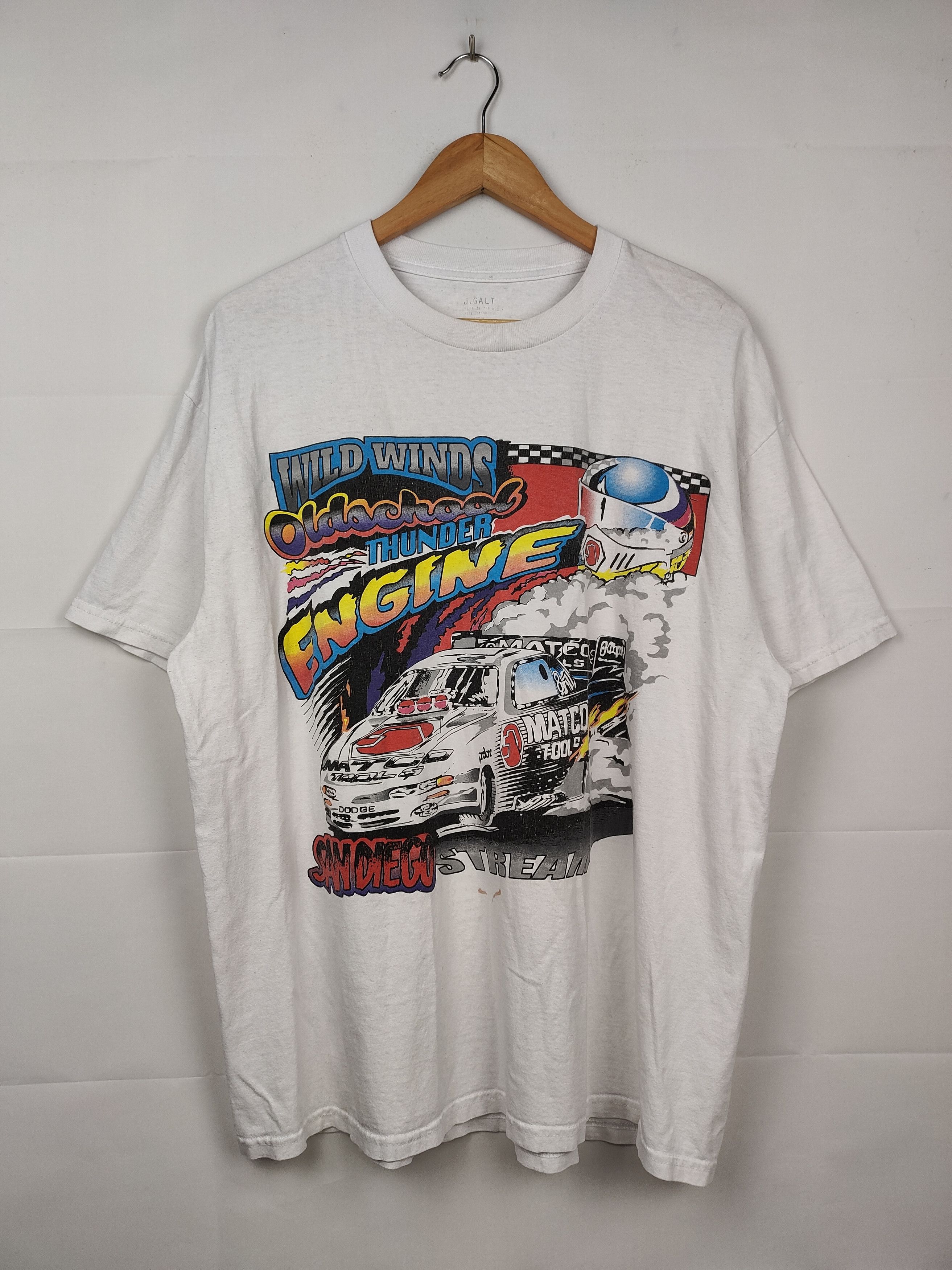 Other J Galt USA Made San Diego Stream Racing Shirt Size US XL / EU 56 / 4 - 1 Thumbnail