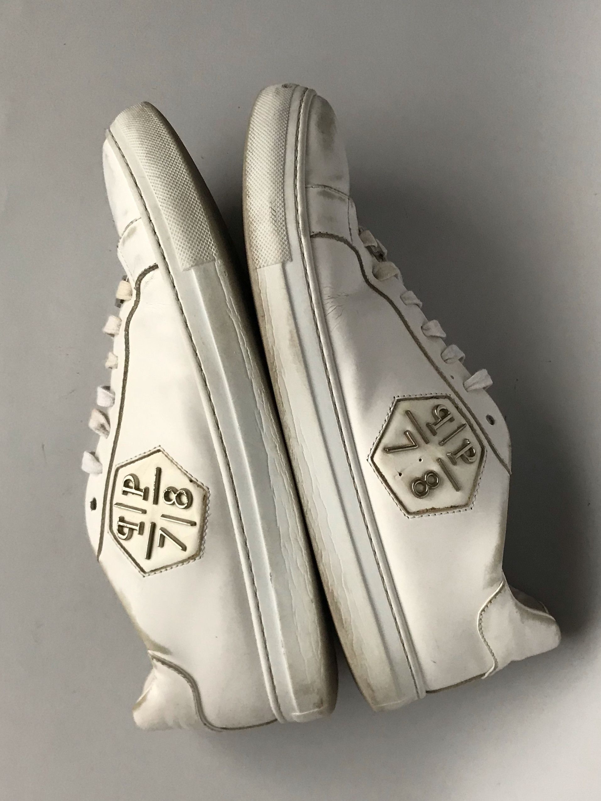 Philipp Plein PHILIPP PLEIN SIMPSON SKULL AND CROSSBONES SNEAKERS Size US 9 / EU 42 - 3 Thumbnail