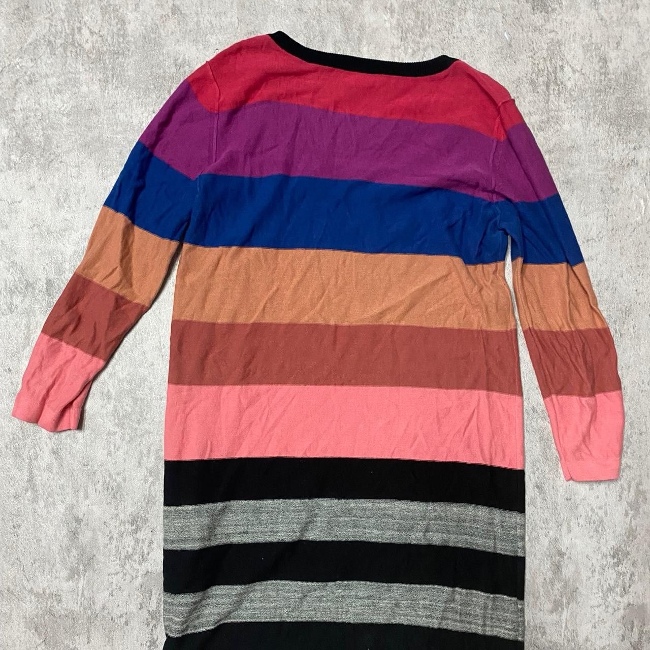 Sonia Rykiel Sonia Rykiel color block long sleeve dress #colorblock Size L / US 10 / IT 46 - 4 Thumbnail