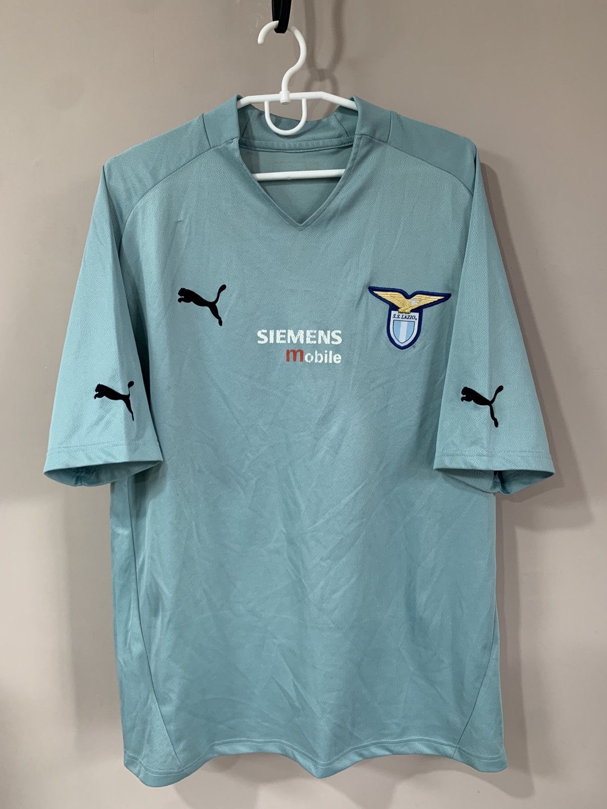 Other Lazio Home Football Shirt Puma Soccer Jersey Vintage Size L Size US L / EU 52-54 / 3 - 3 Thumbnail