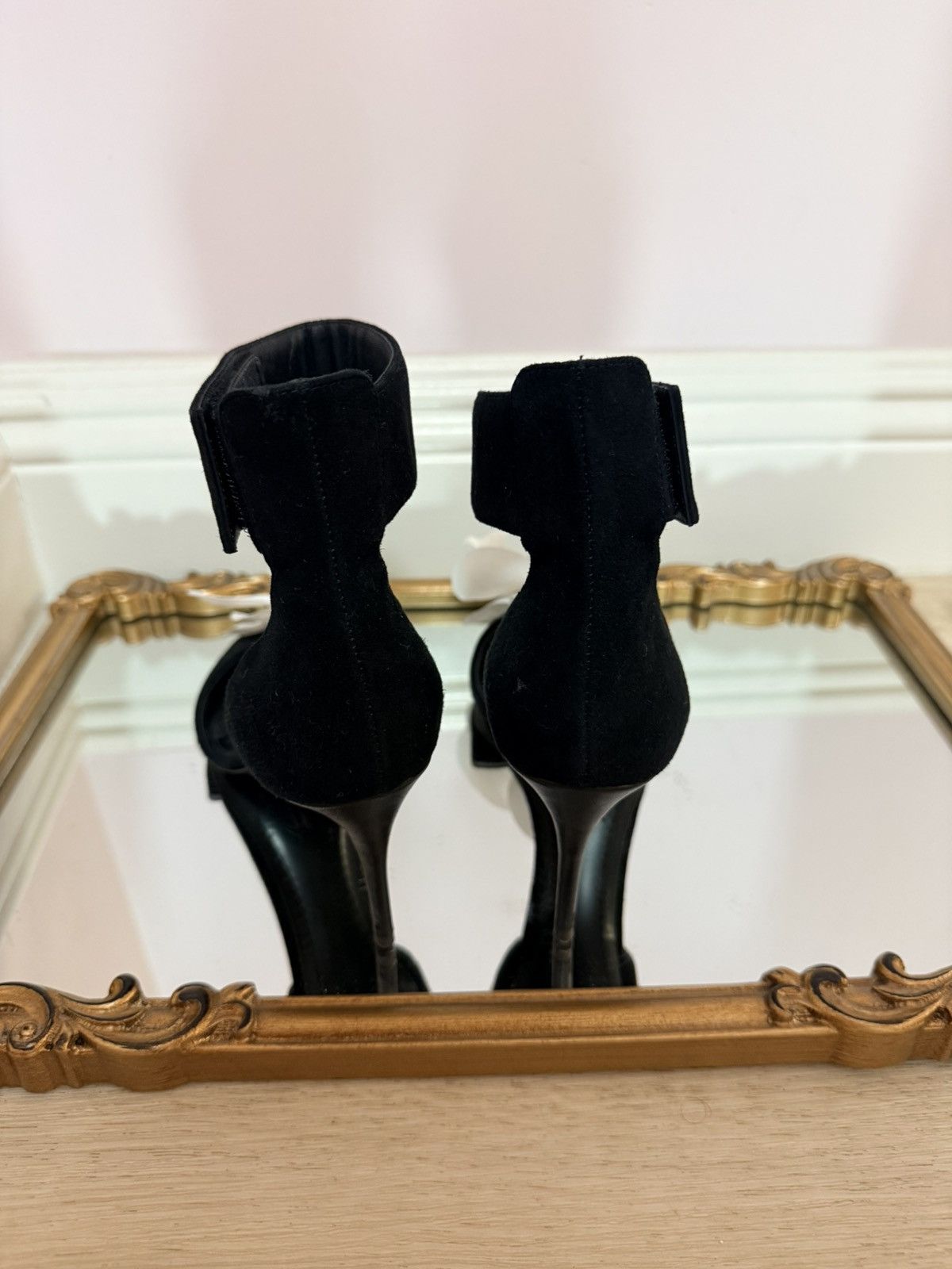 Giuseppe Zanotti Giuseppe Zanotti Vintage Black Sandals Size EUR 37/ US 7 Y2K Size US 7 / IT 37 - 5 Thumbnail