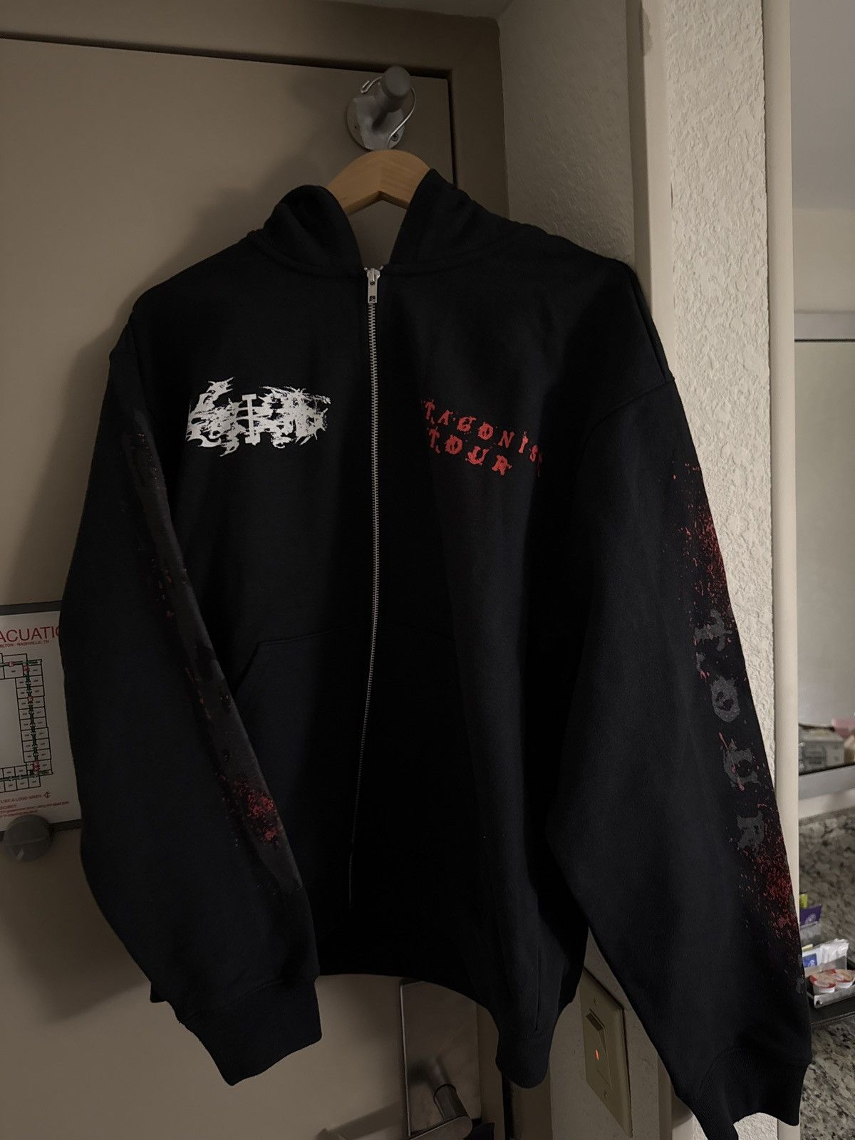 Ken Carson Antagonist tour hoodie Size US M / EU 48-50 / 2 - 1 Thumbnail