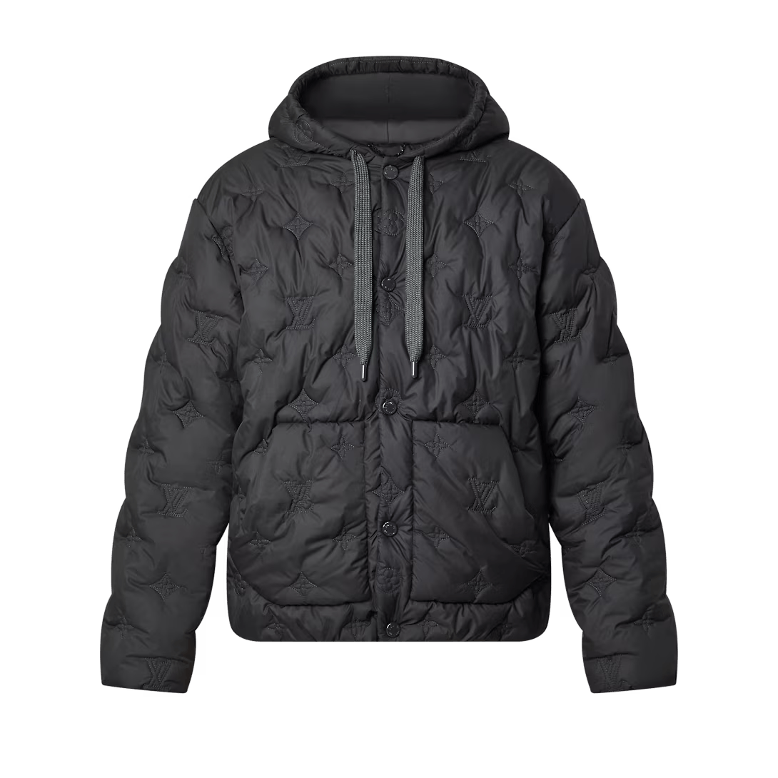 Louis Vuitton Louis Vuitton Monogram Quilted Hooded Blouson Size US M / EU 48-50 / 2 - 7 Thumbnail