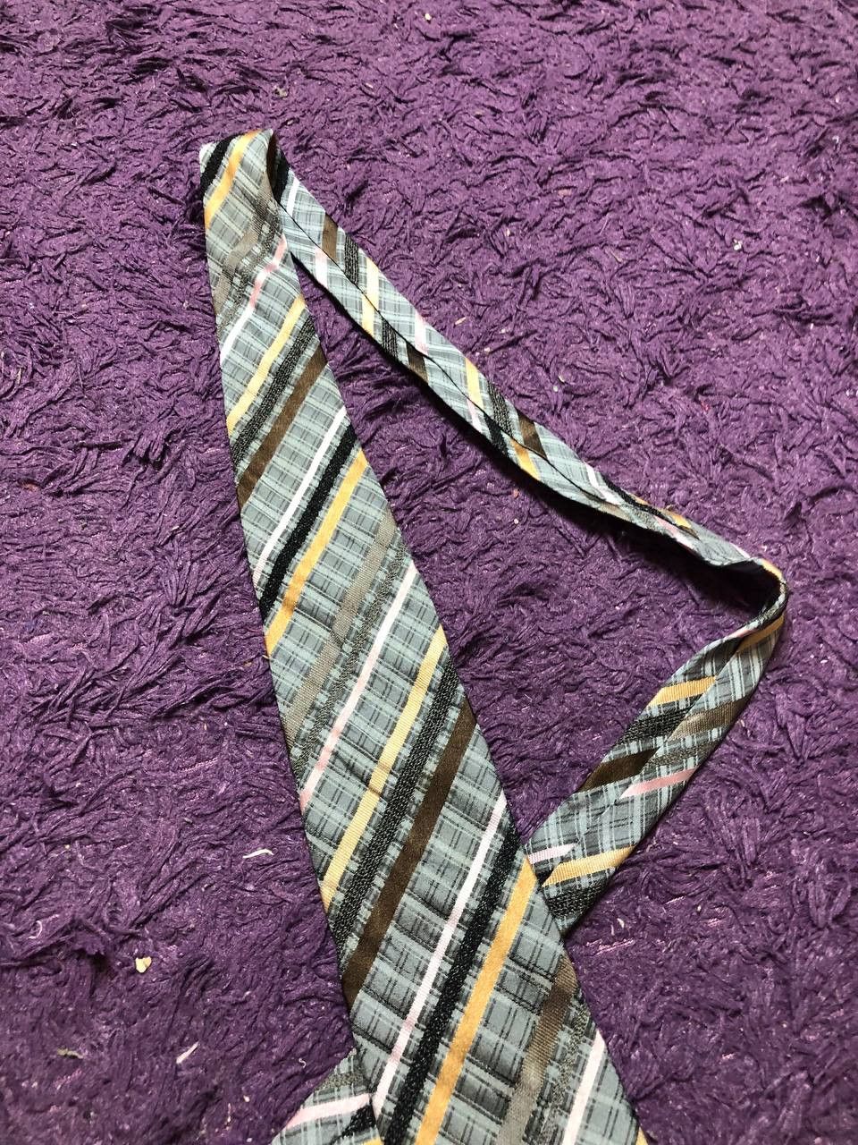 Altea Altea Monogram Wool Cravatte Tie CASUAL Size ONE SIZE - 6 Thumbnail