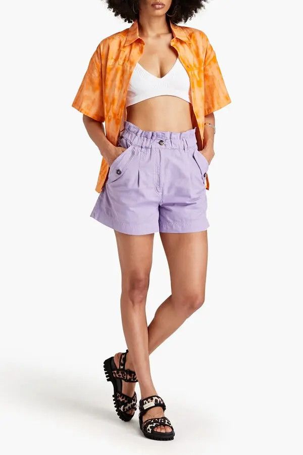 Kenzo o1y1025 Short in Lilac Size 28" / US 6 / IT 42 - 2 Thumbnail