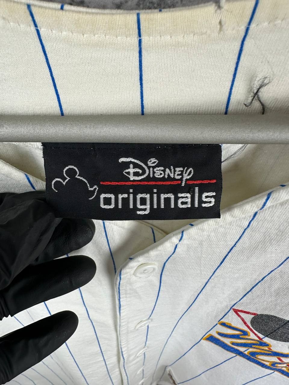 Disney Mickey Sport Baseball T-Shirt Jersey Made in USA 90s