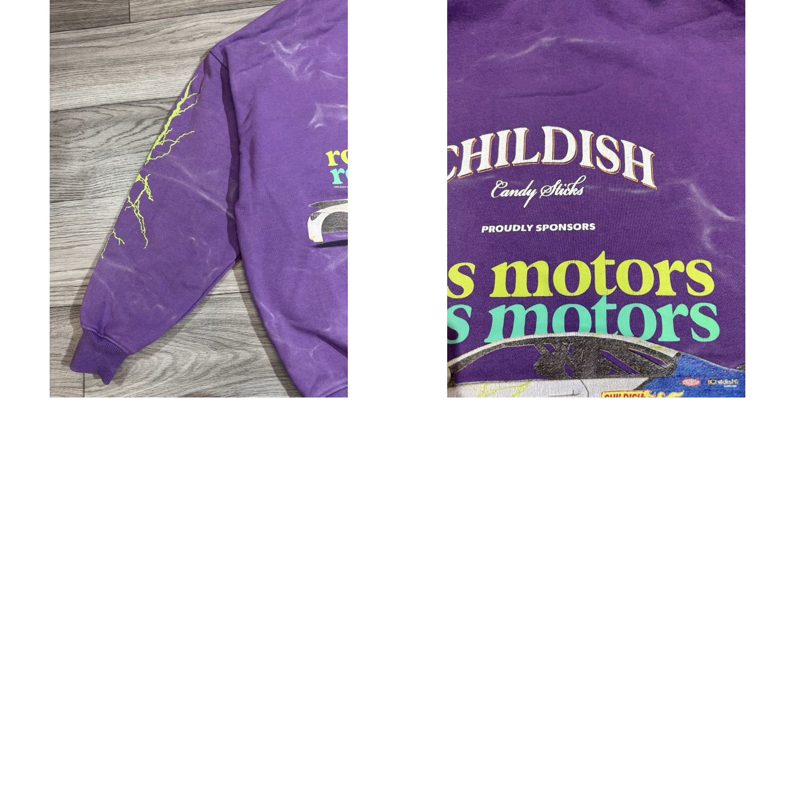 Vintage Childish TGF Bros Hoodie Mens oversized Purple Medium Slim Pullover Heavyweight TGF Bros Size US M / EU 48-50 / 2 - 11 Thumbnail