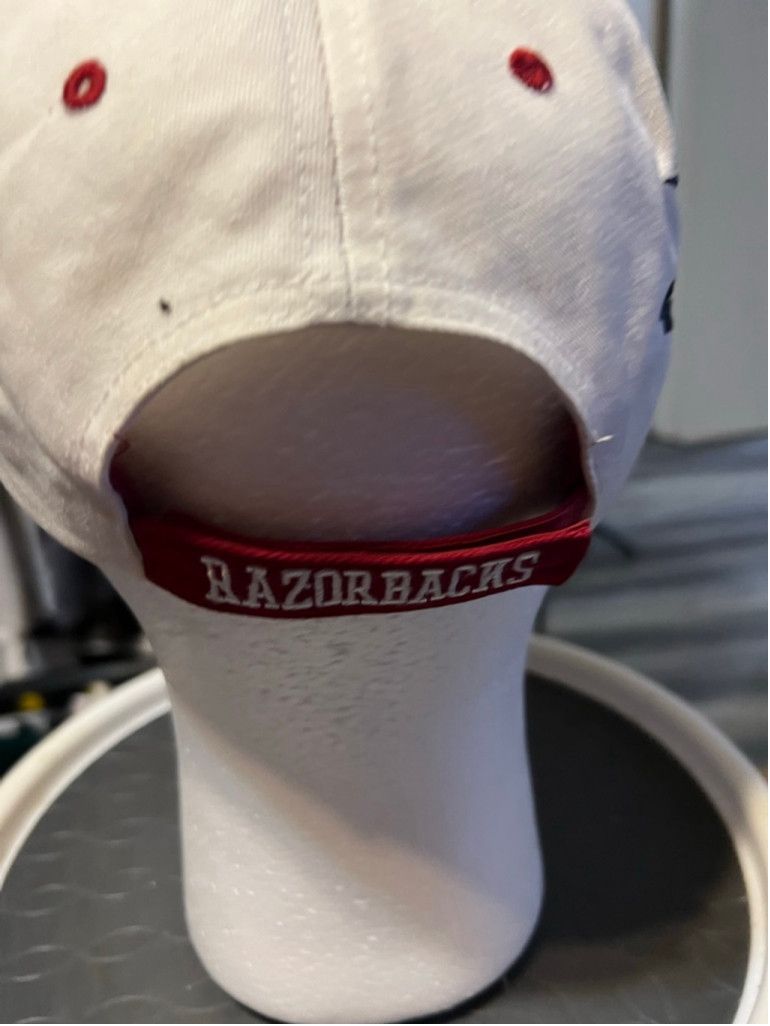 Other Men's Tail Gate Gear Arkansas Razorbacks Red White Flame Hat Size ONE SIZE - 3 Thumbnail