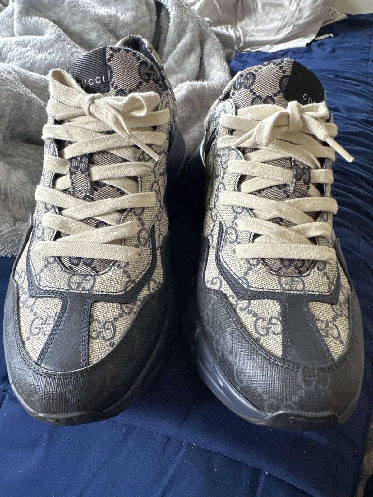 Gucci men’s gucci rhyton sneakers Size US 9 / EU 42 - 2 Thumbnail