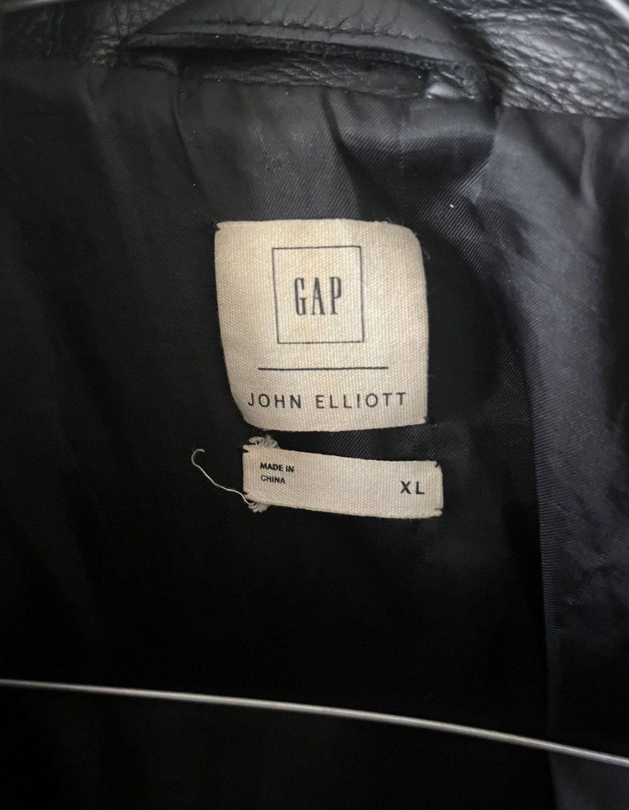 Gap × John Elliott John Elliott x Gap Double Riders Leather Jacket Size US XL / EU 56 / 4 - 3 Thumbnail