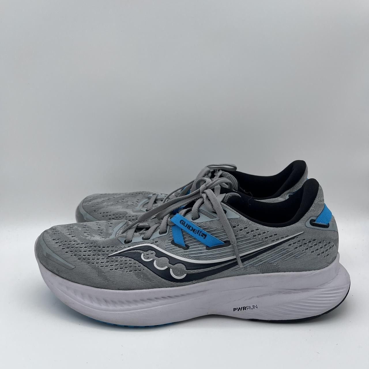 Saucony Saucony Guide 16 Gray Athletic Running Shoes Sneakers 9.5 Size US 9.5 / EU 42-43 - 5 Thumbnail