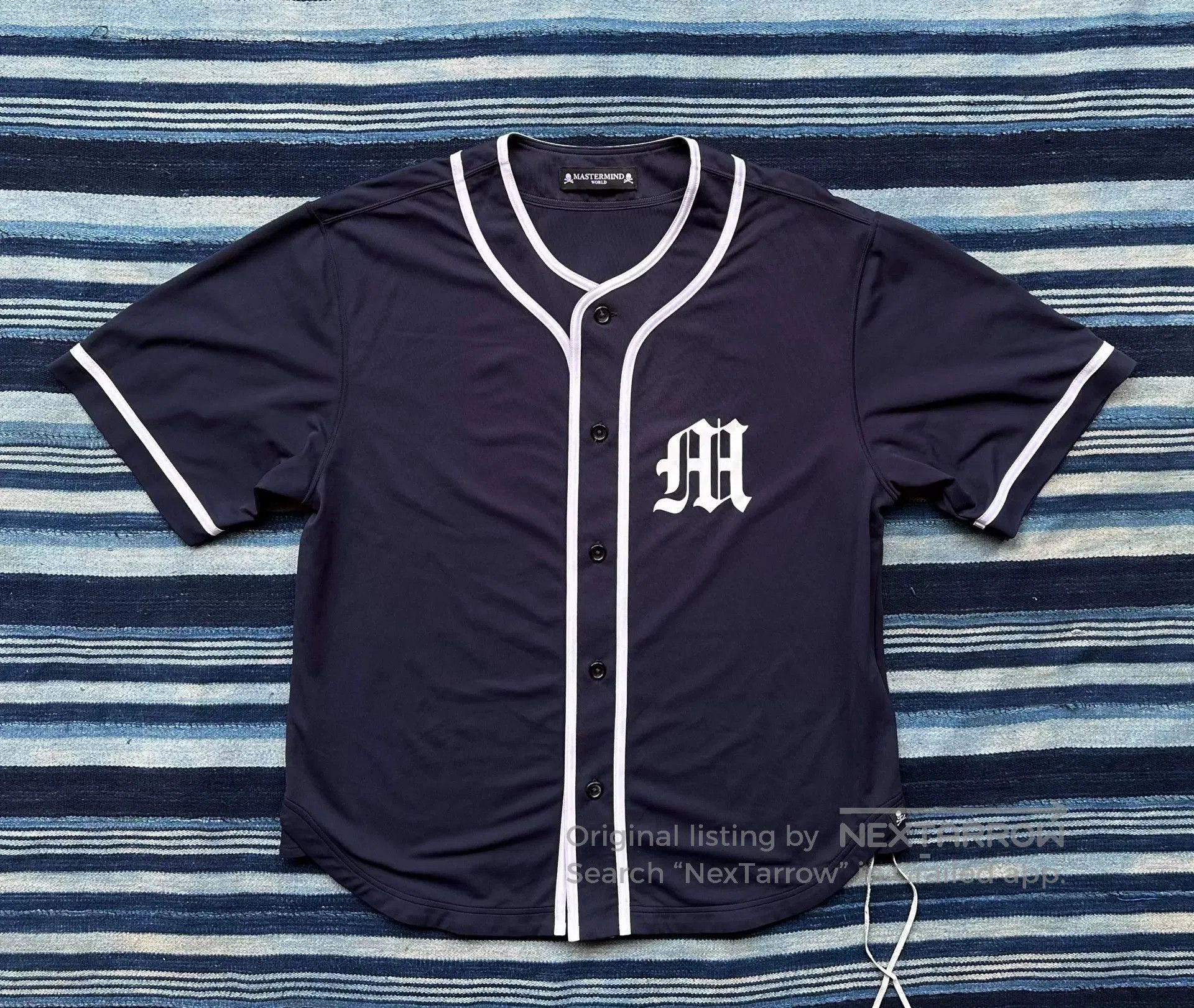 Mastermind Japan Mastermind World Baseball Shirt Short Sleeve T. Size US S / EU 44-46 / 1 - 1 Thumbnail