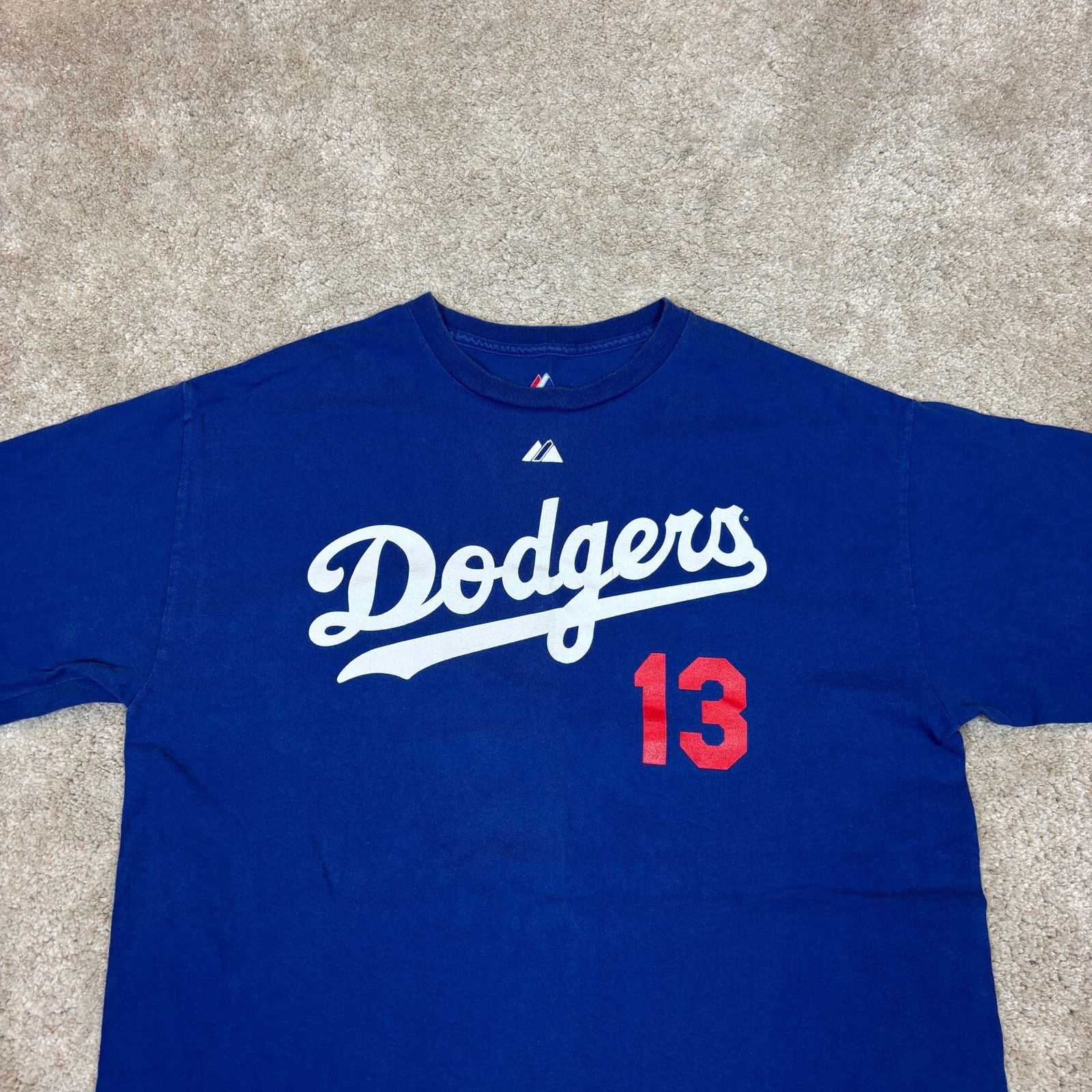 Majestic Majestic LA Dodgers Daniel Hudson 13 T Shirt Men's Large Size US L / EU 52-54 / 3 - 2 Thumbnail