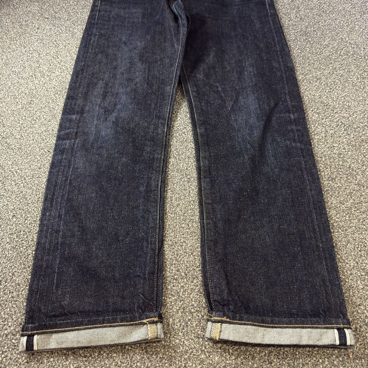 Undercover × Uniqlo 🔥🇯🇵 Japanese Raw Denim Uniqlo Indigo Selvedge Archive Jeans Size US 31 - 5 Thumbnail