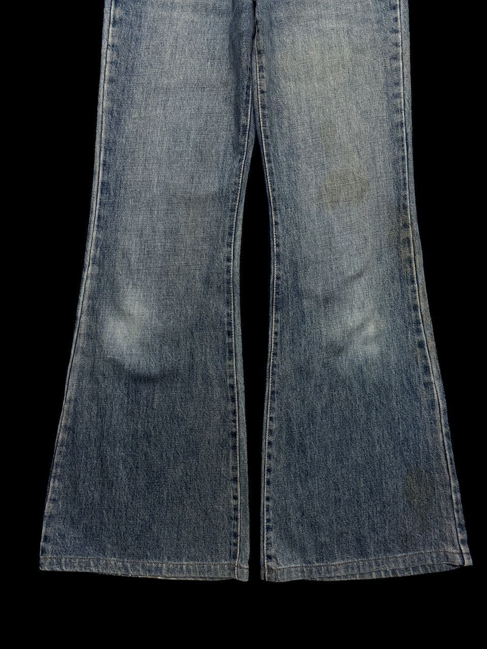 GOSTAR DE FUGA FLARED If Six Was Nine Le Grande Bleu Style By Japanese Jean Size US 28 / EU 44 - 7 Thumbnail