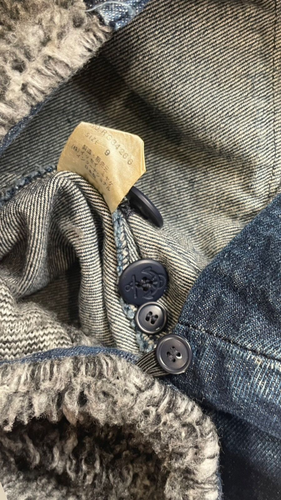Issey Miyake Belted Denim Cargo Jacket Size US L / EU 52-54 / 3 - 6 Thumbnail