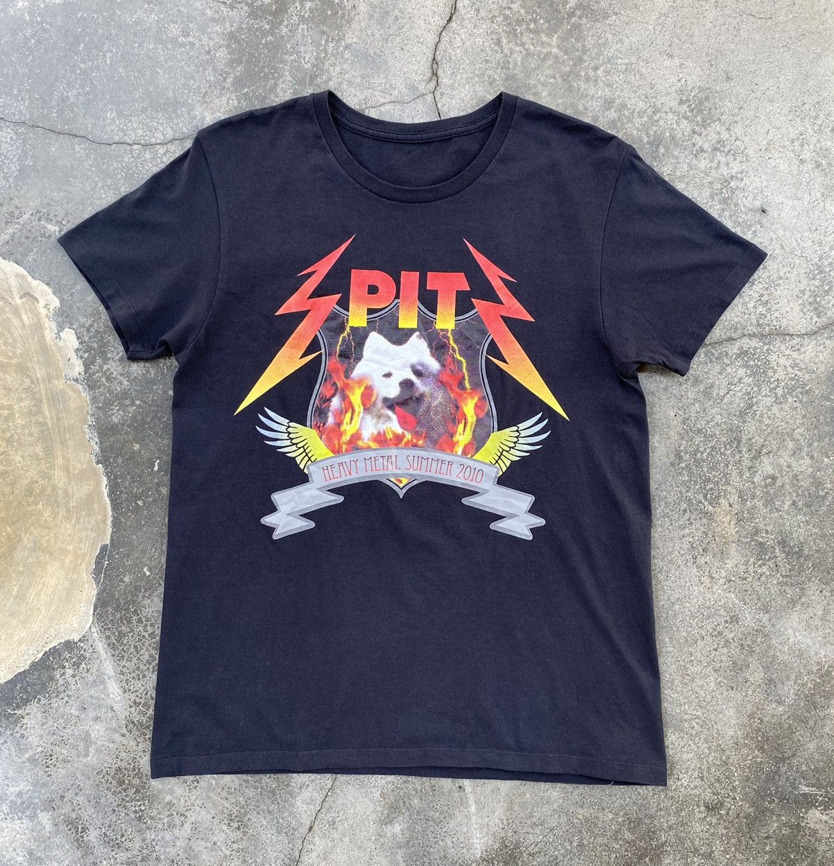 Vintage Vintage Dog Pit Heavy Metal Tour Tee Size US S / EU 44-46 / 1 - 1 Thumbnail