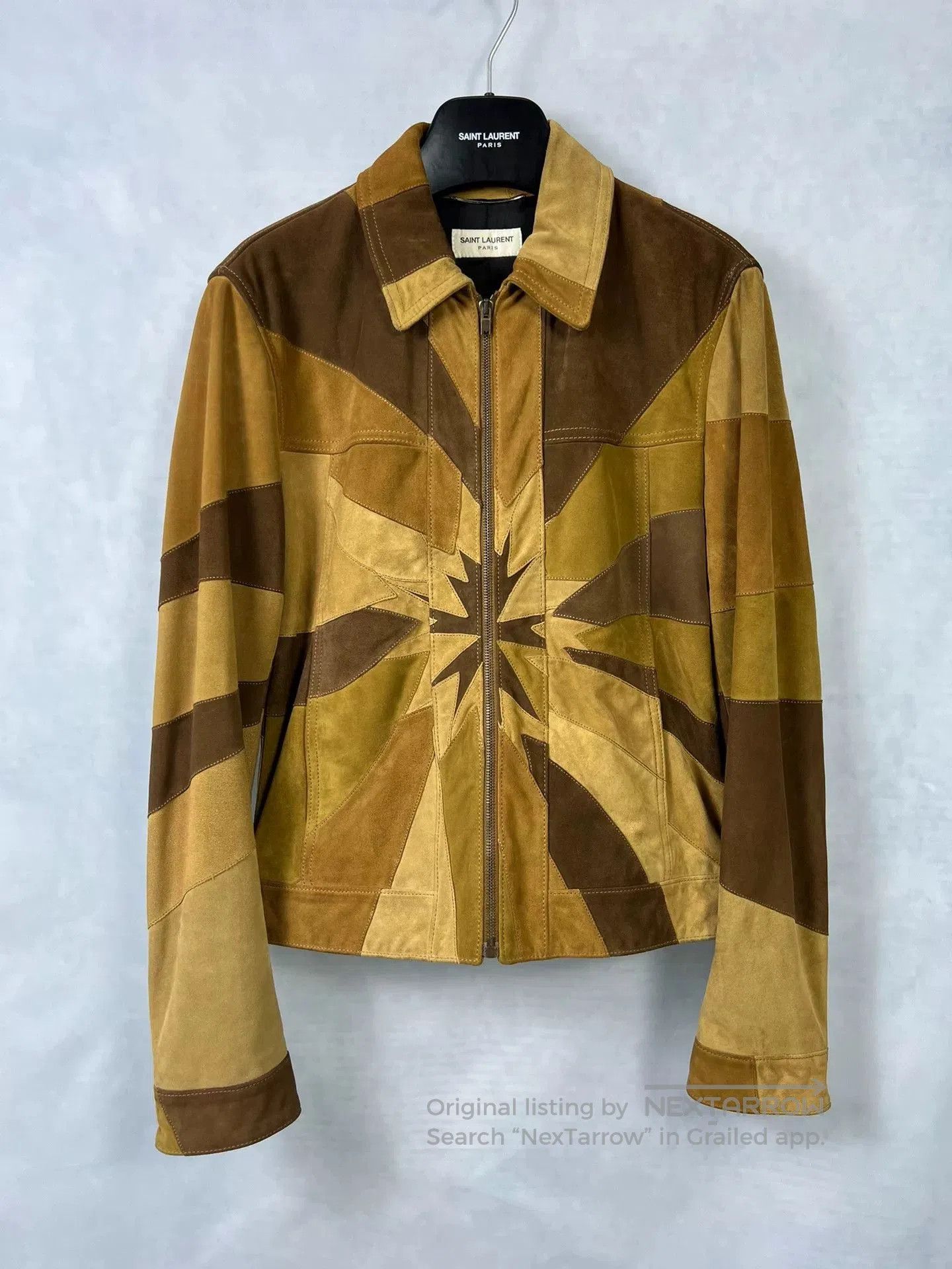 Saint Laurent Paris Saint Laurent Suede Jacket SLP15SS. Size US S / EU 44-46 / 1 - 1 Thumbnail