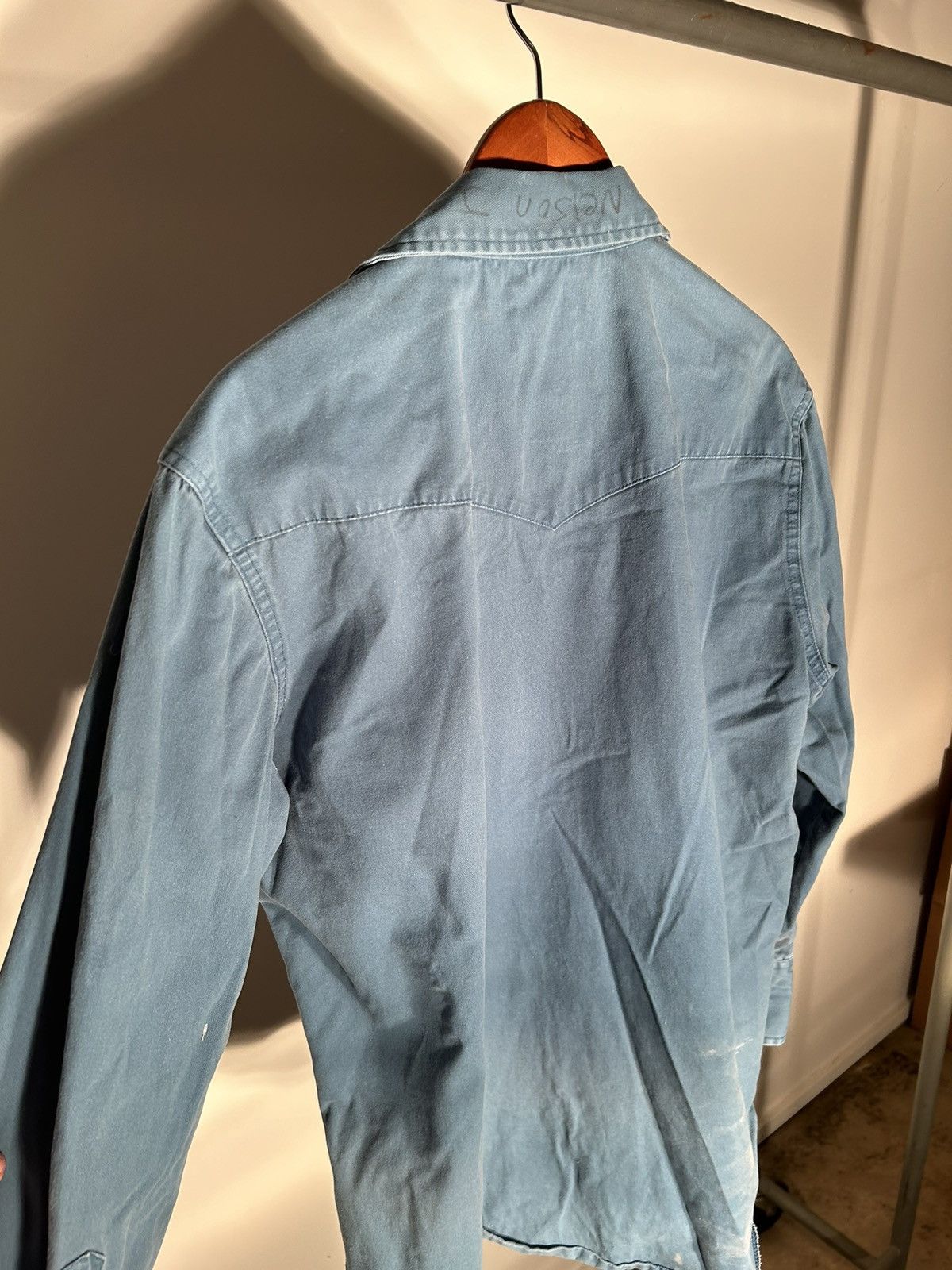 Wrangler Vintage Wrangler Pearl Button Cowboy shirt Size US L / EU 52-54 / 3 - 4 Thumbnail