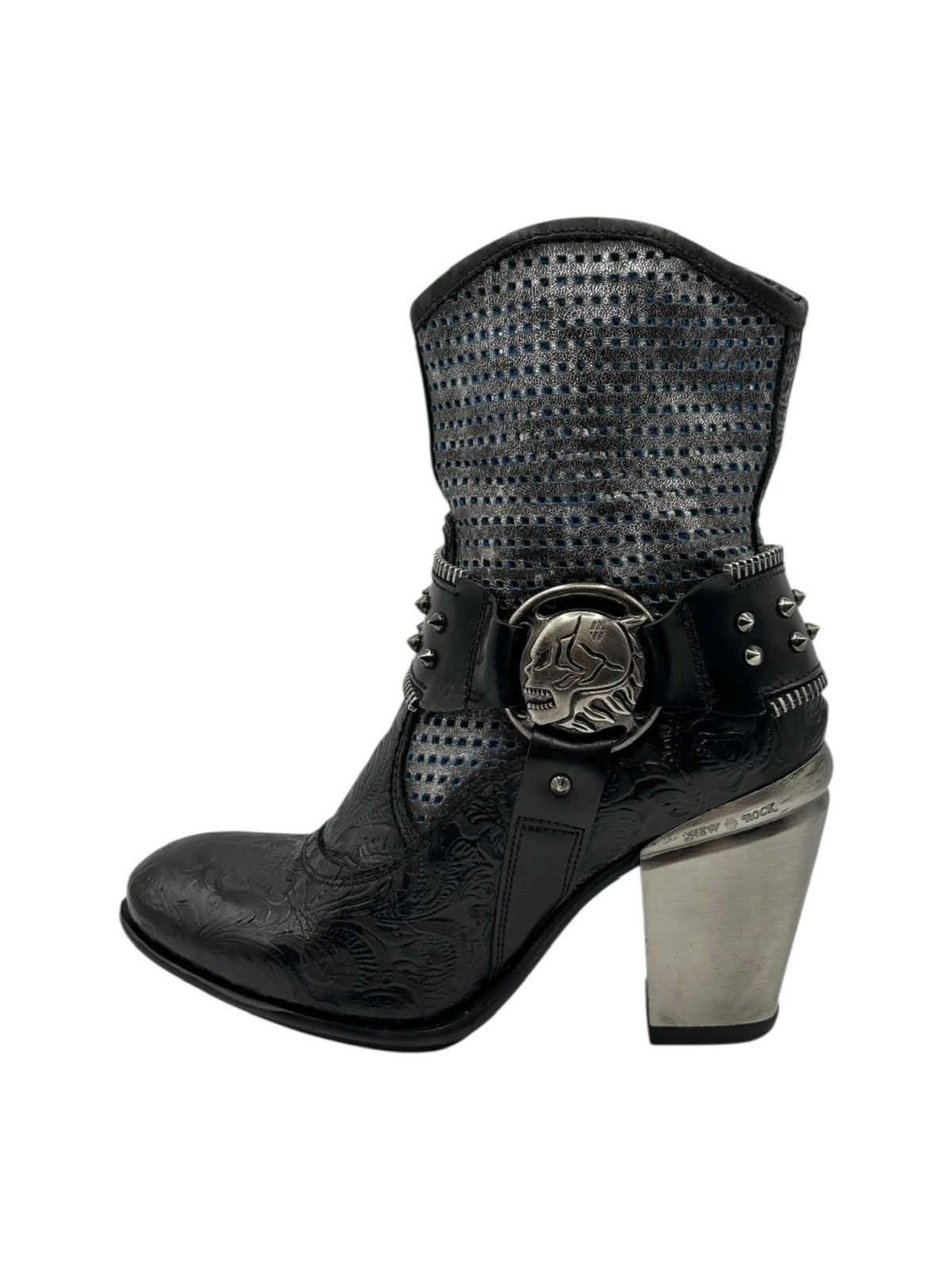 New Rock Vintage New Rock round-toe heels Size 37 Size US 7 / IT 37 - 8 Thumbnail