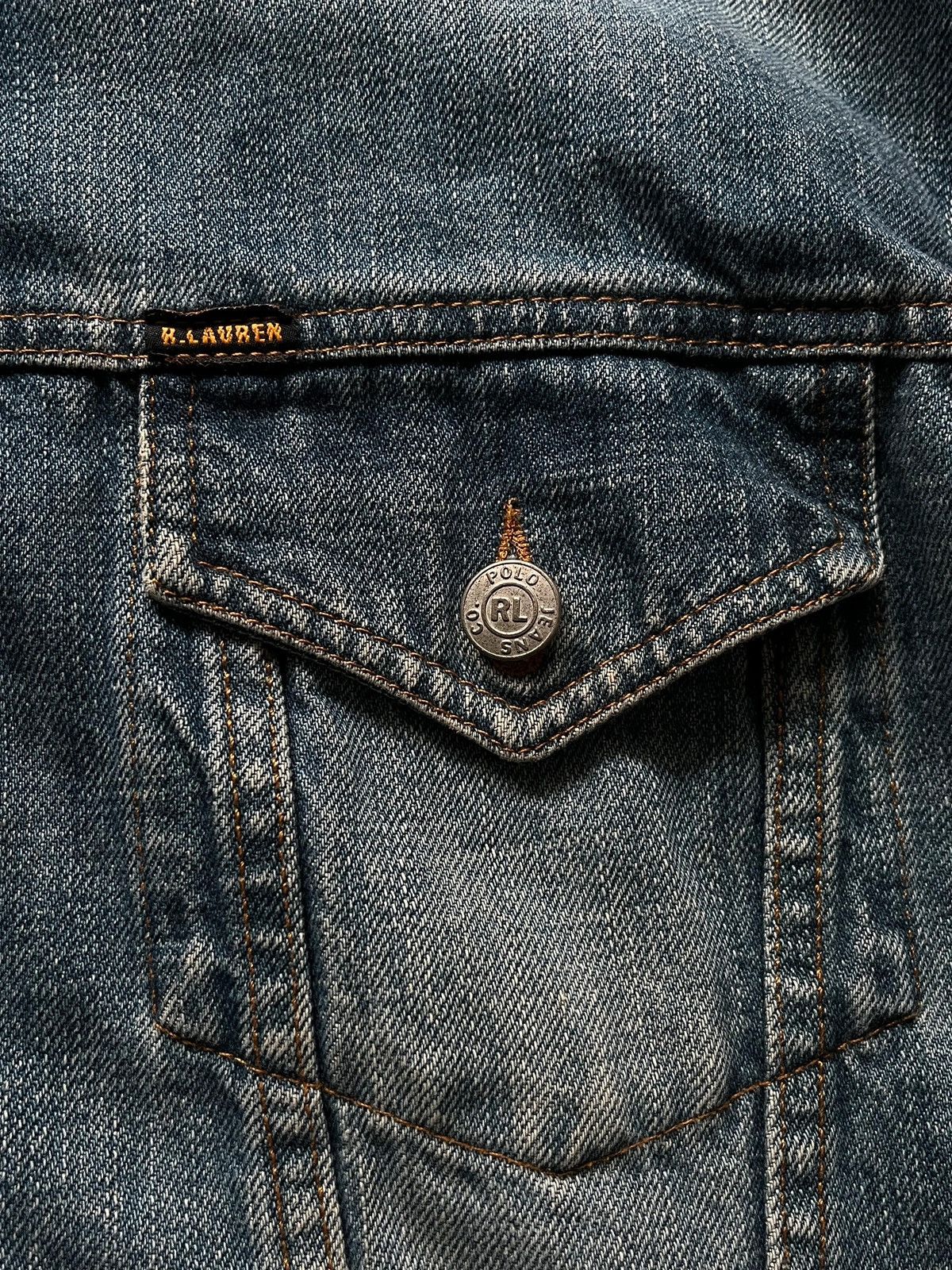 Ralph Lauren Ralph Lauren Polo Jeans Sz XL Denim Jeans Jacket 2001 Rare Size US XL / EU 56 / 4 - 6 Thumbnail