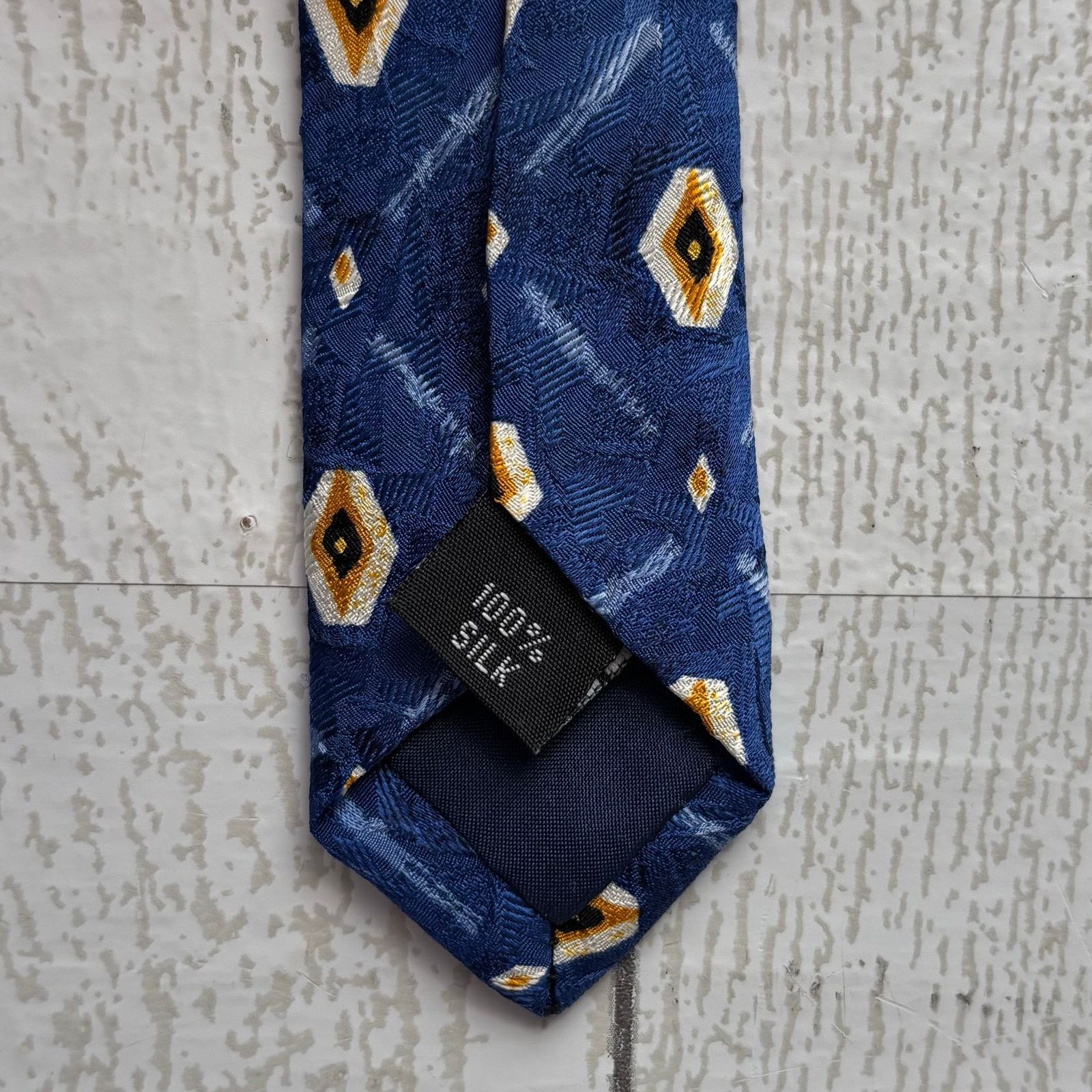 Other Executive Silks Blue Diamond Silk Tie Size ONE SIZE - 6 Thumbnail