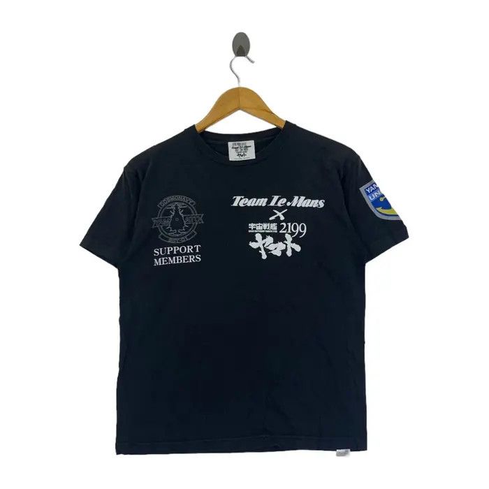 Vintage ANIME SPACE BATTLESHIP YAMATO x Team Le Mans Tee Shirt Size US S / EU 44-46 / 1 - 1 Thumbnail