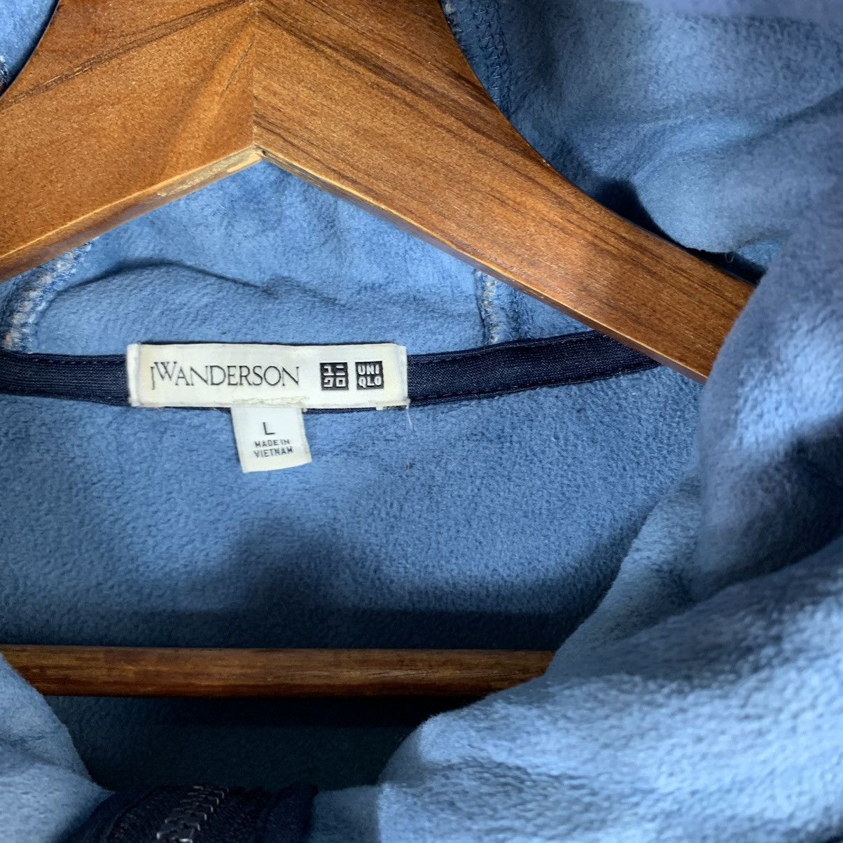 JW Anderson × Uniqlo VINTAGE JW ANDERSON FLEECE HOODIE JACKET Size US L / EU 52-54 / 3 - 7 Thumbnail
