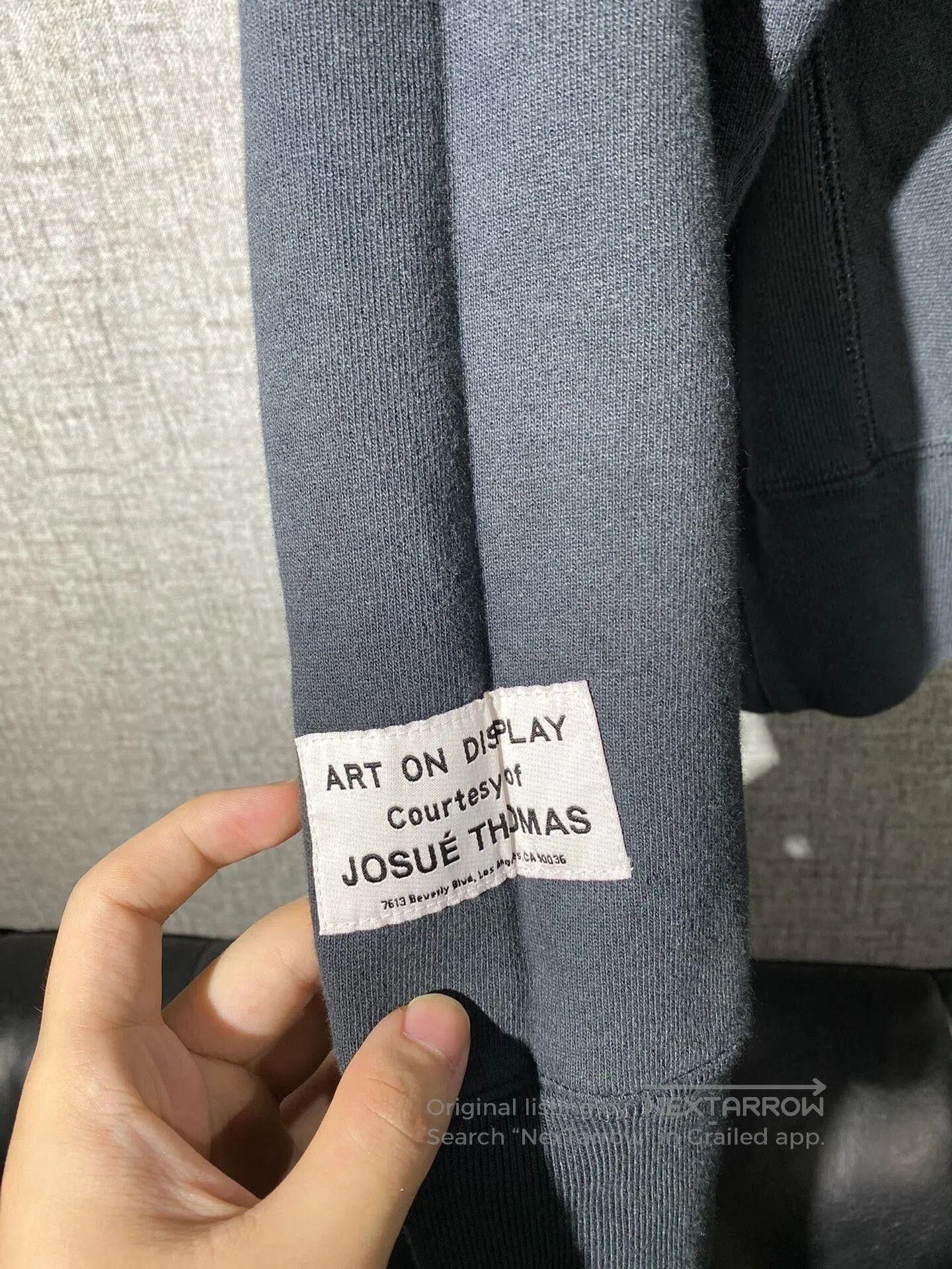 Gallery Dept. gallery dept hoodie in charcoal gray color. Size US S / EU 44-46 / 1 - 5 Thumbnail