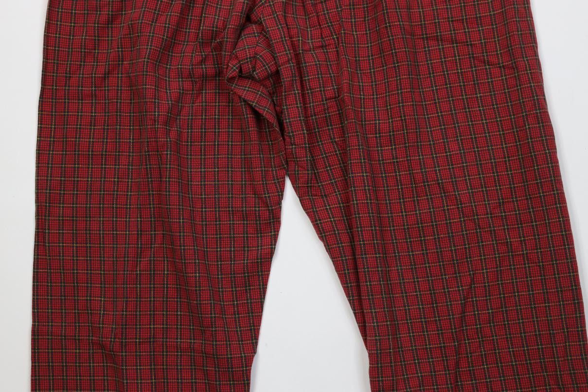 J.Crew Vintage 90s J Crew Oarsman Wide Leg Pajamas Pants Plaid Size US 36 / EU 52 - 12 Thumbnail