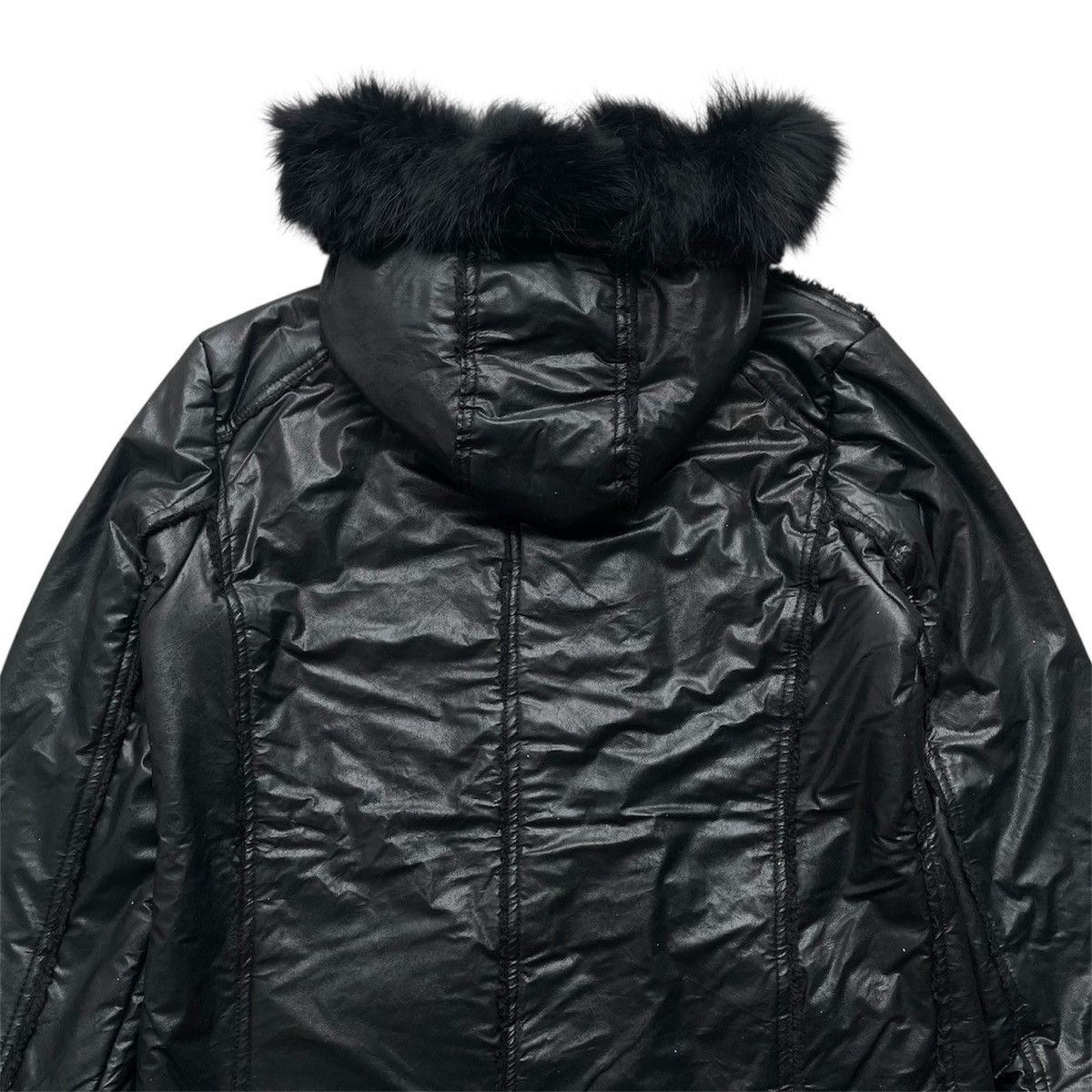 Japanese Brand Vintage Midas Faux Fur Hooded Seditionaries Punk Jacket Size US L / EU 52-54 / 3 - 14 Thumbnail