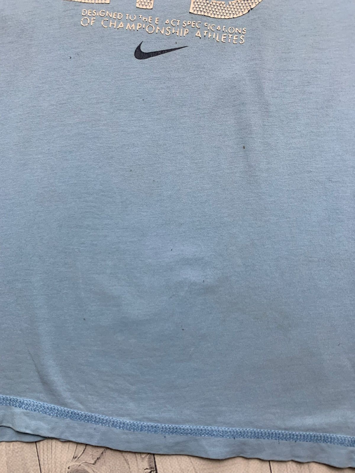 Nike × Vintage Vintage Nike air max tee blue size L Size US L / EU 52-54 / 3 - 2 Thumbnail
