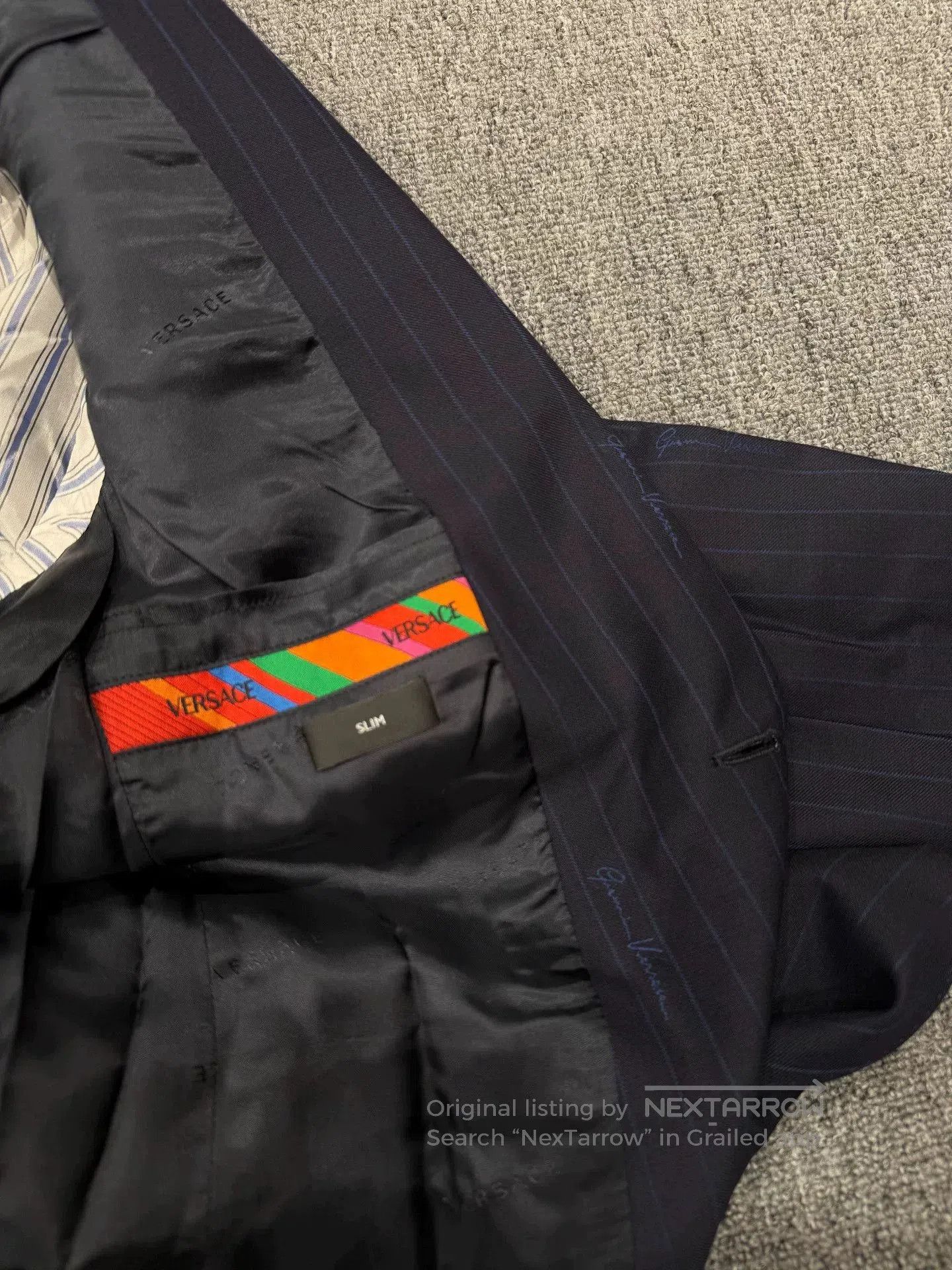 Versace VERSACE Wool Suit. Size US M / EU 48-50 / 2 - 6 Thumbnail