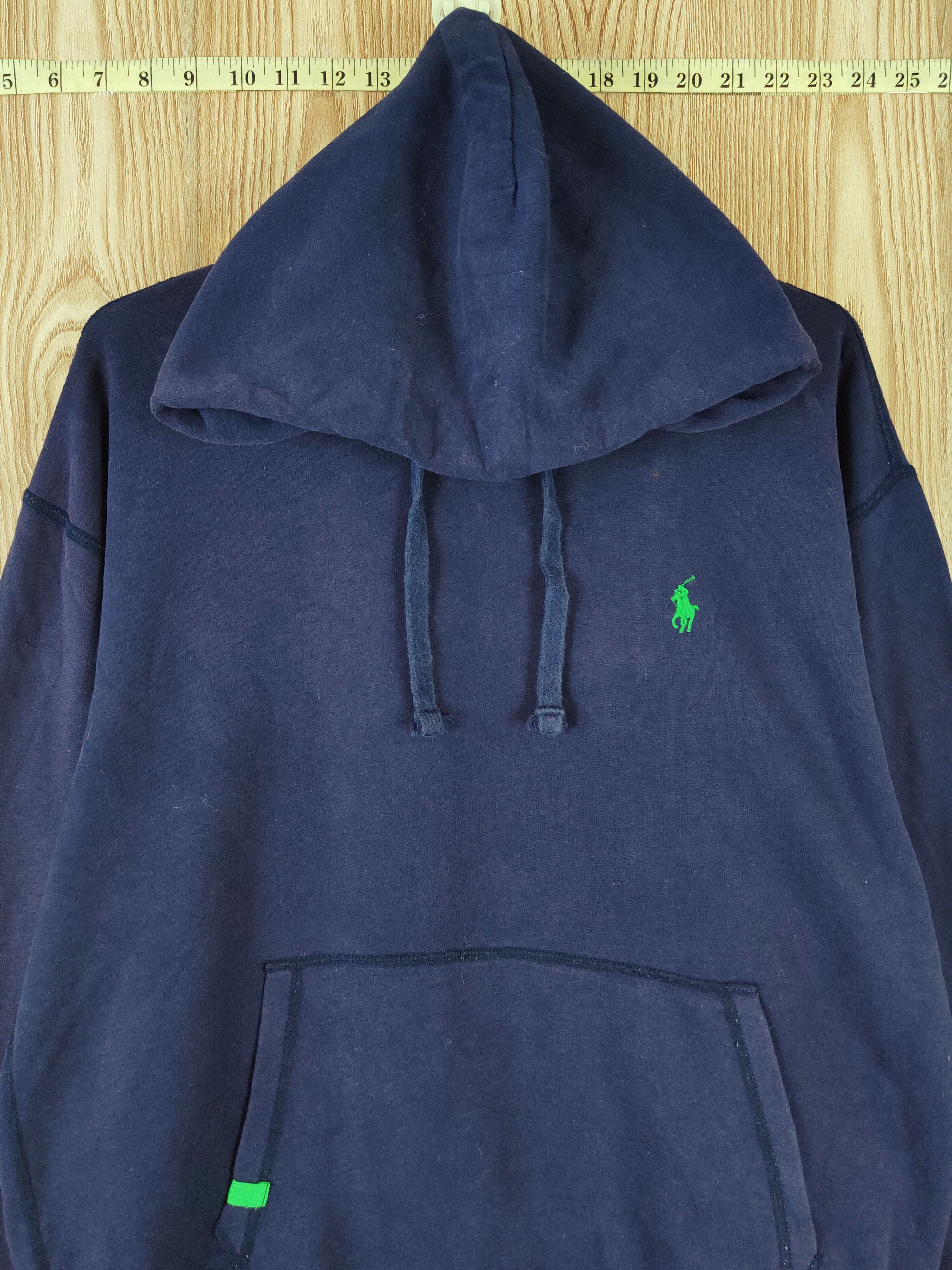 Polo Ralph Lauren Polo Ralph Lauren Navy Hoodie Sweatshirts #W809 Size US M / EU 48-50 / 2 - 2 Thumbnail
