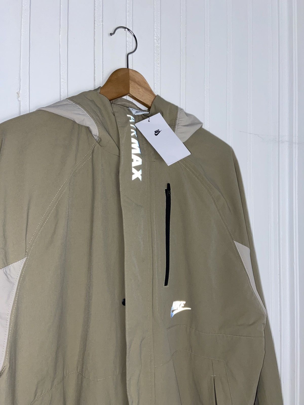 Nike New Nike Air Max Woven Jacket Size M Rare Stone Size US M / EU 48-50 / 2 - 2 Thumbnail