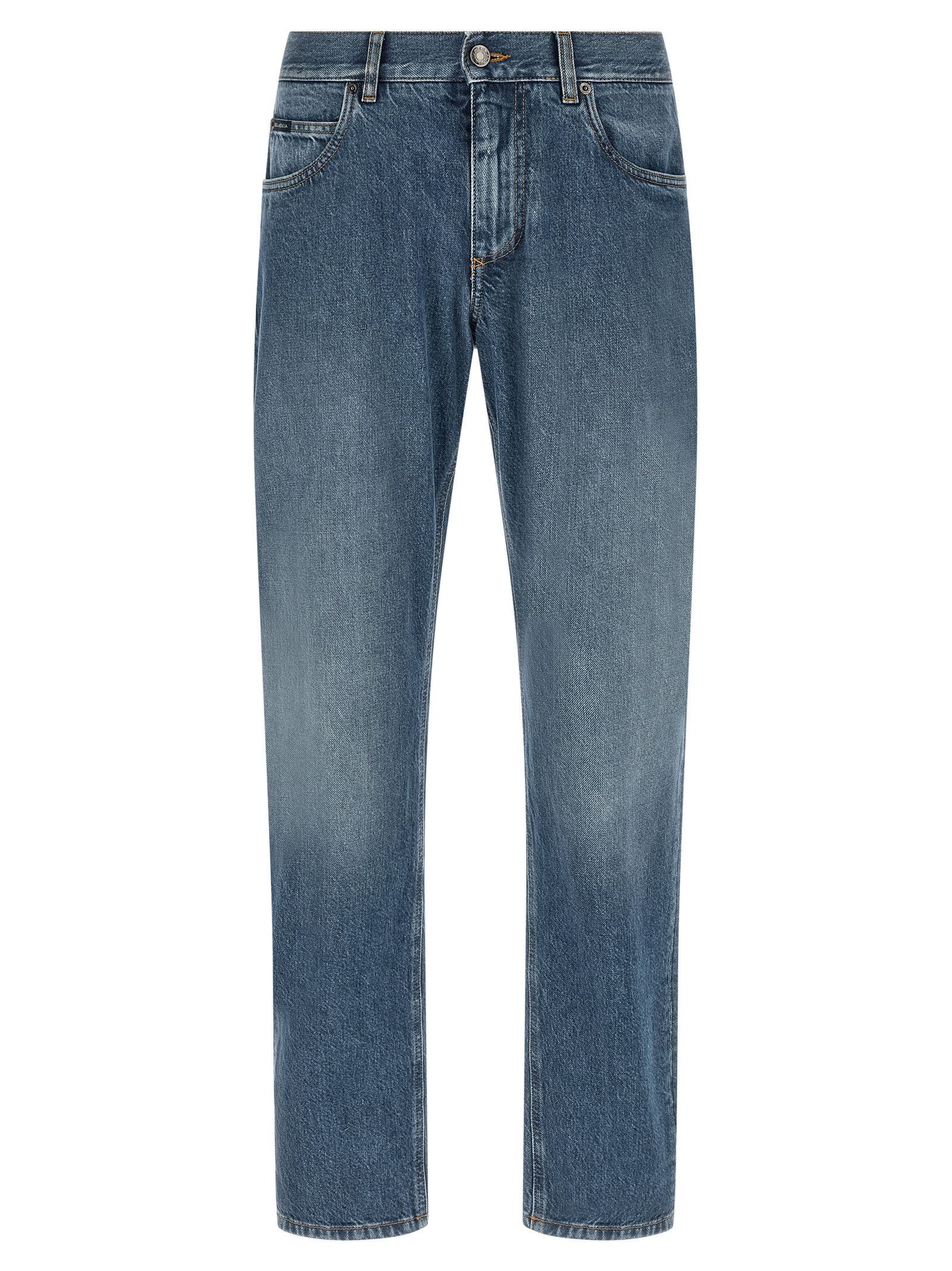 Dolce & Gabbana Heraldic Embroidery Jeans Size US 40 / EU 56 - 1 Thumbnail
