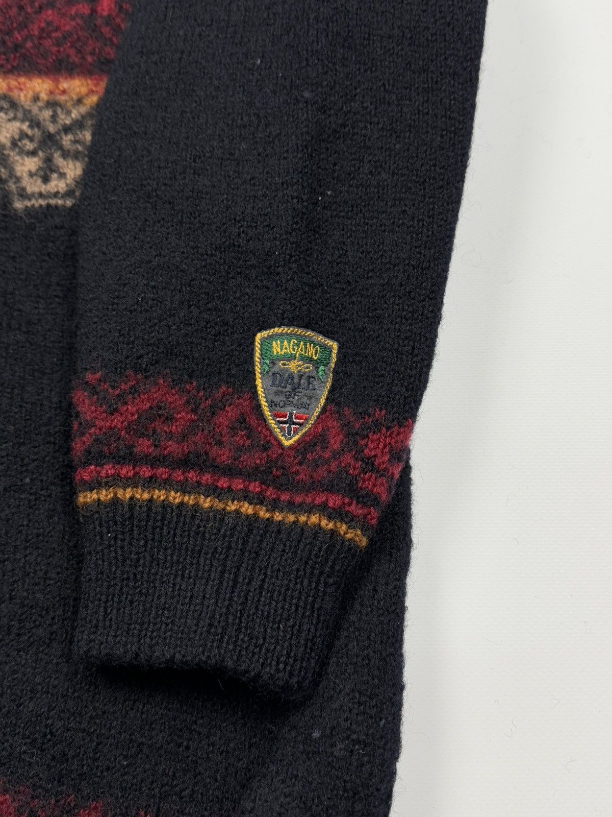 Dale Of Norway Dale Of Norway Women’s Wool 1/4 Zip Knit Sweater Size L / US 10 / IT 46 - 6 Thumbnail