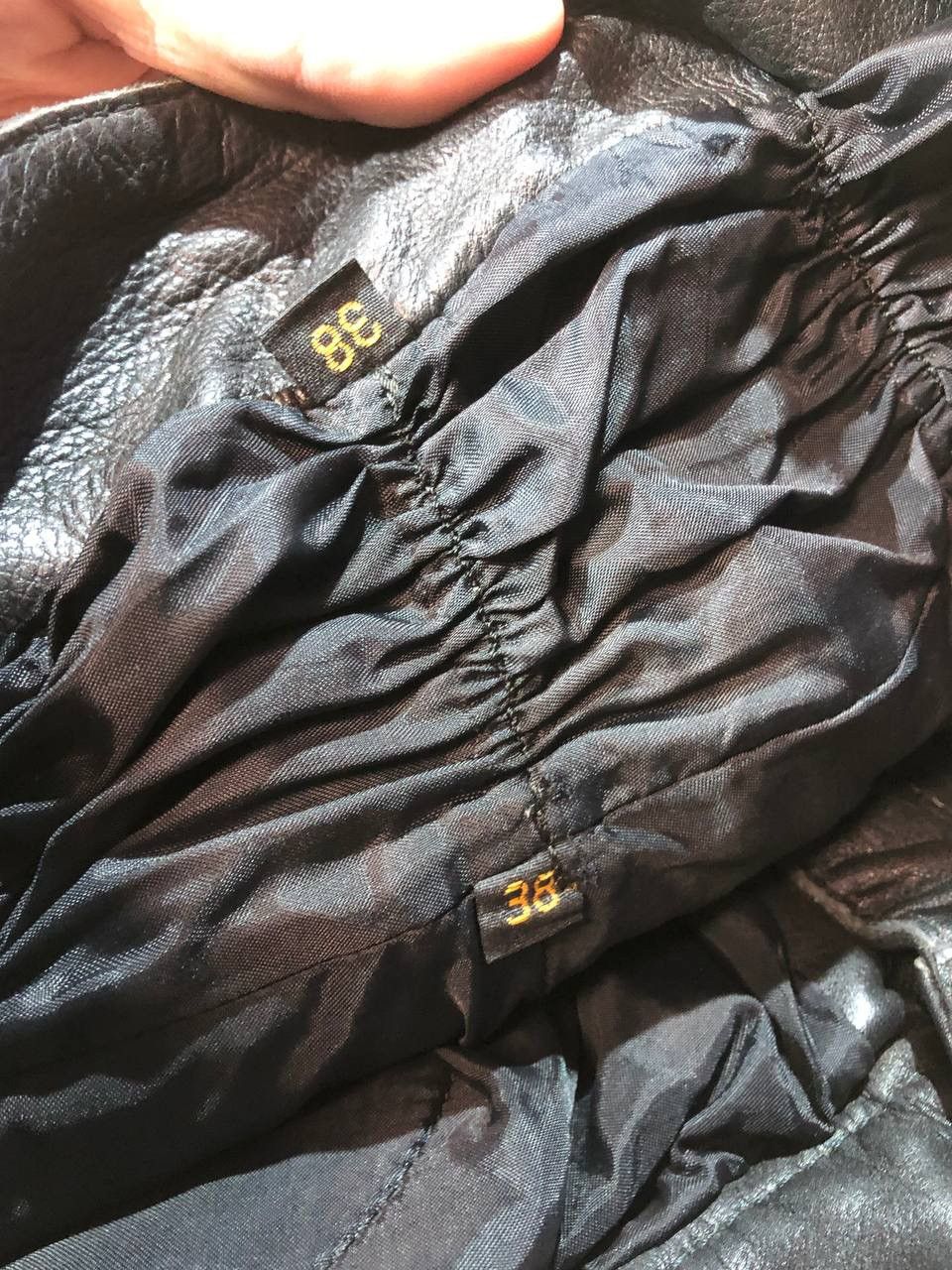 Vintage Vintage Racing Moto Biker Leather Pants Vintage Size US 26 / EU 42 - 9 Thumbnail